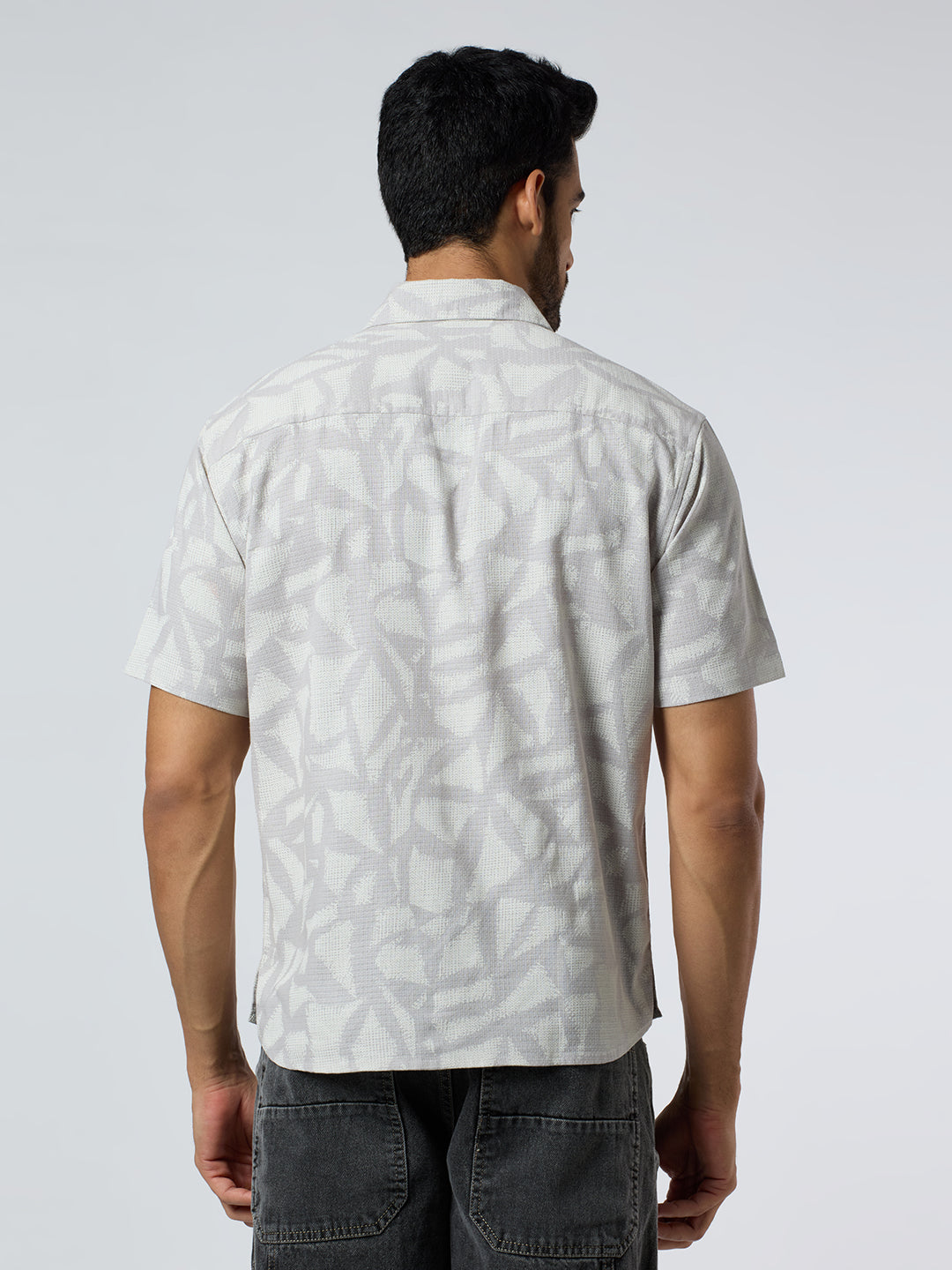 Delta Half-Sleeves shirt - Grey