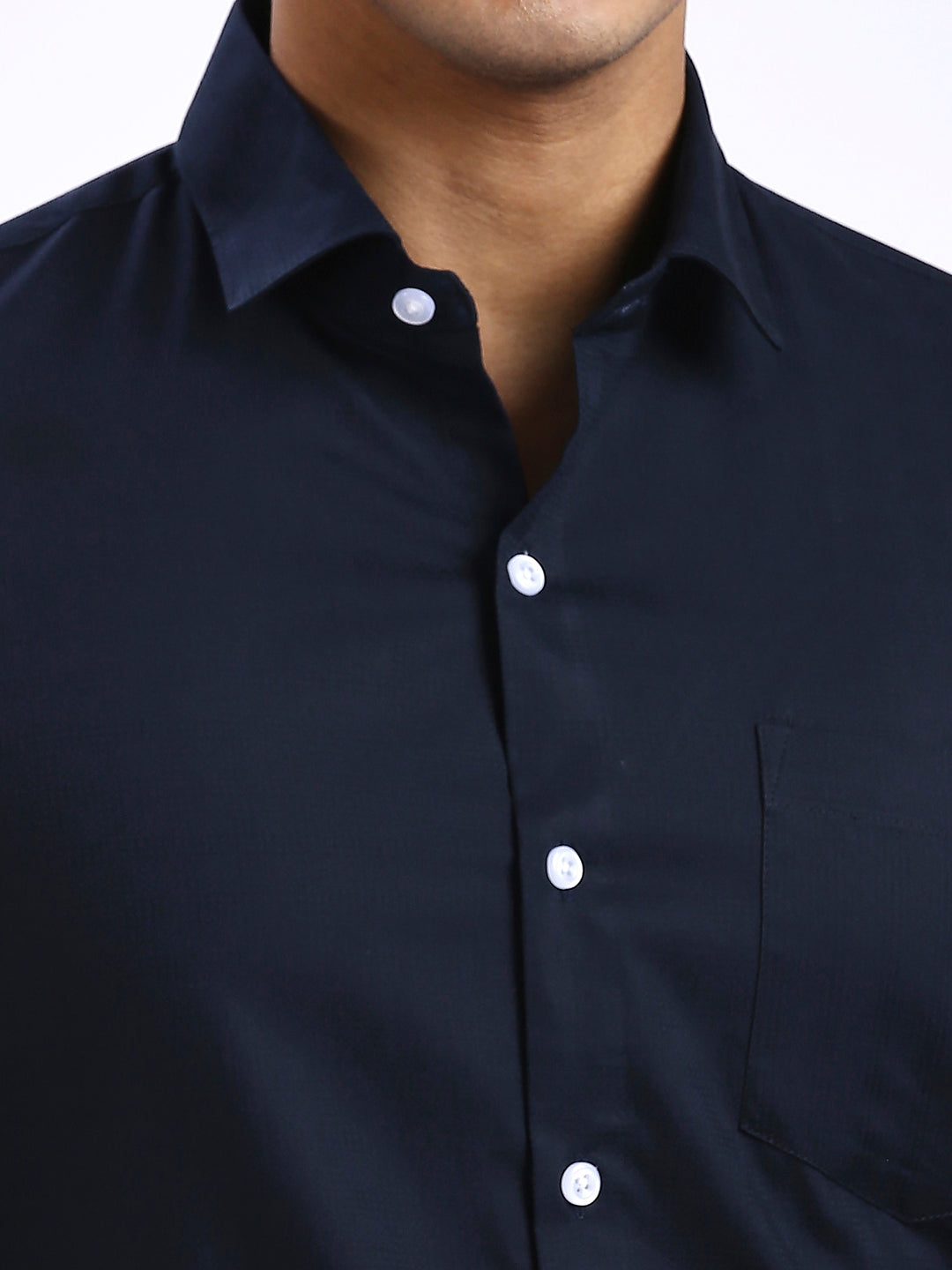 Drex - Self Checks shirt - Navy
