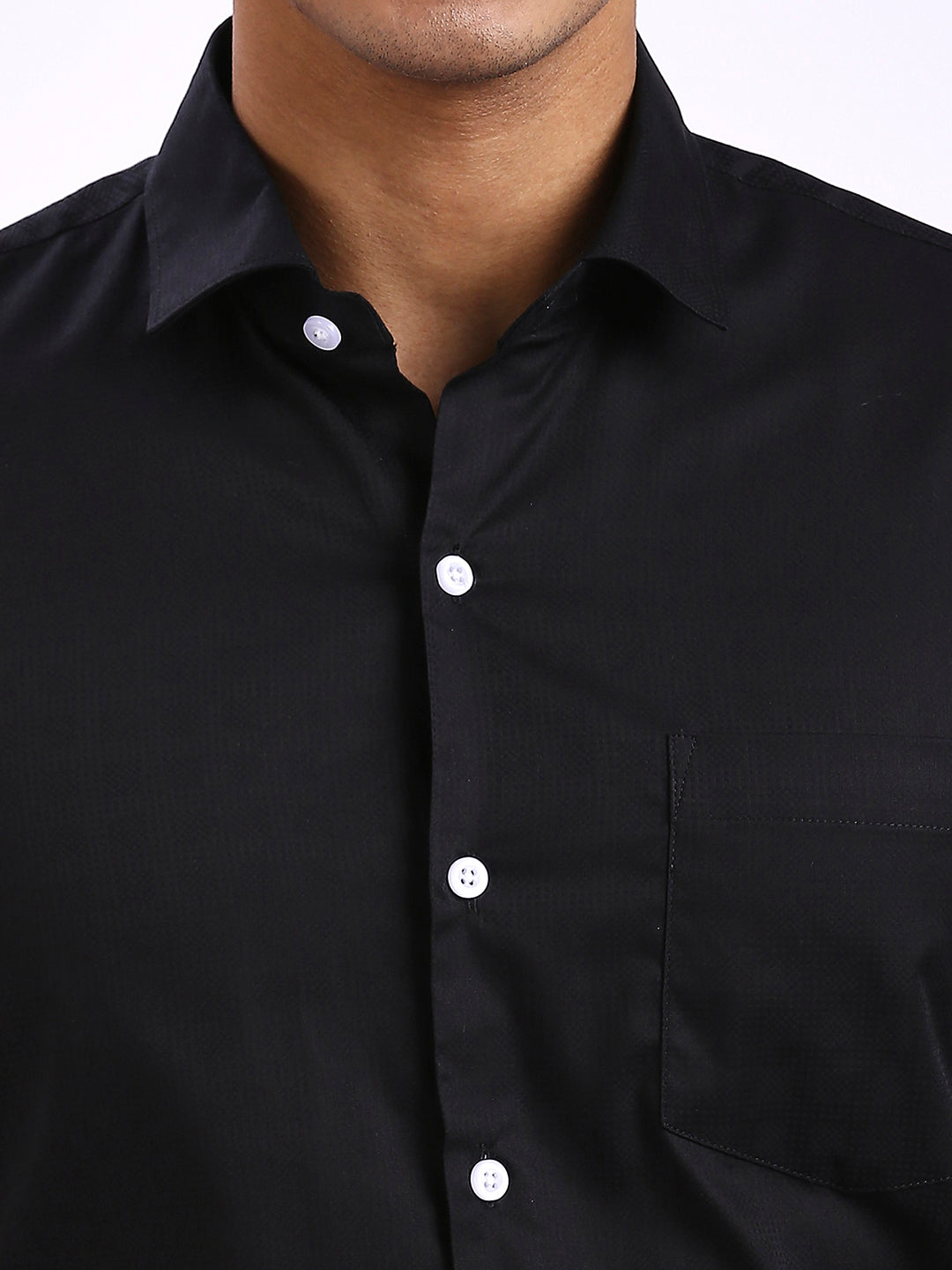 Drex - Self Checks shirt - Black