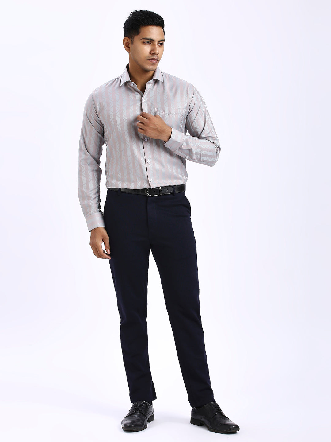 Yuti - Causal Stripe Slim Fit shirt