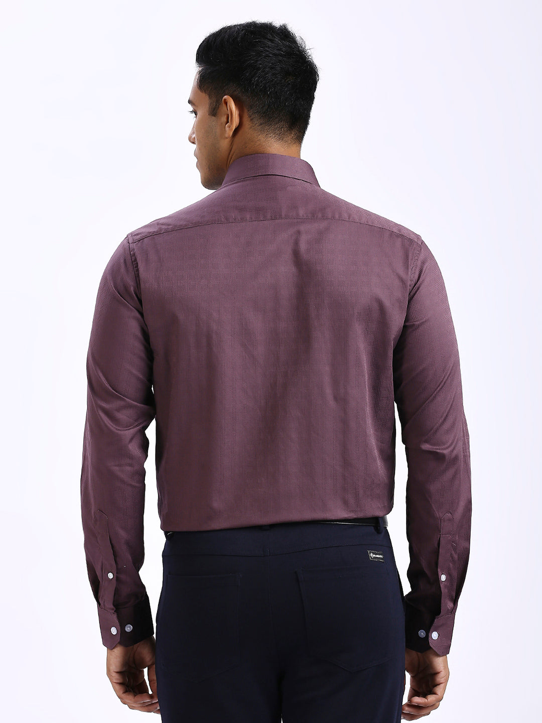 Drex - Self Checks shirt - Onion Pink