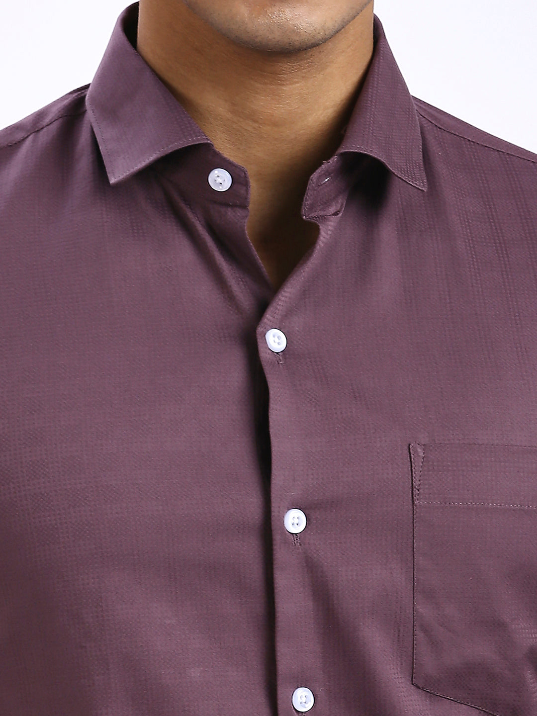 Drex - Self Checks shirt - Onion Pink