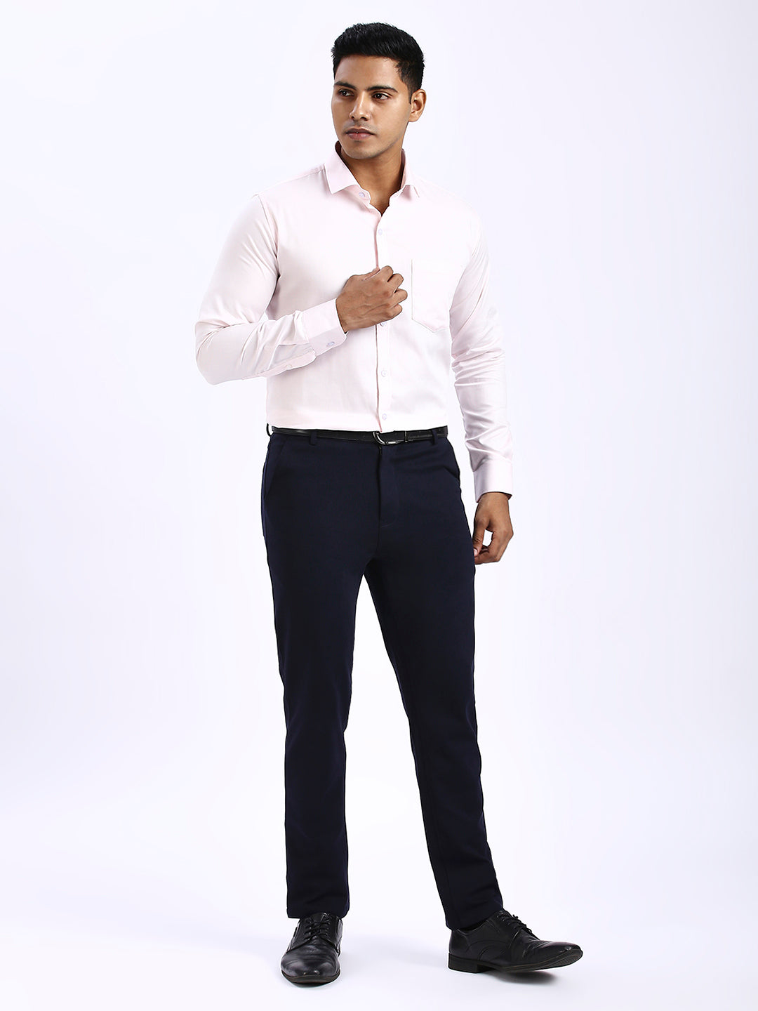 Cleek - Chevron Formal shirt - Pink