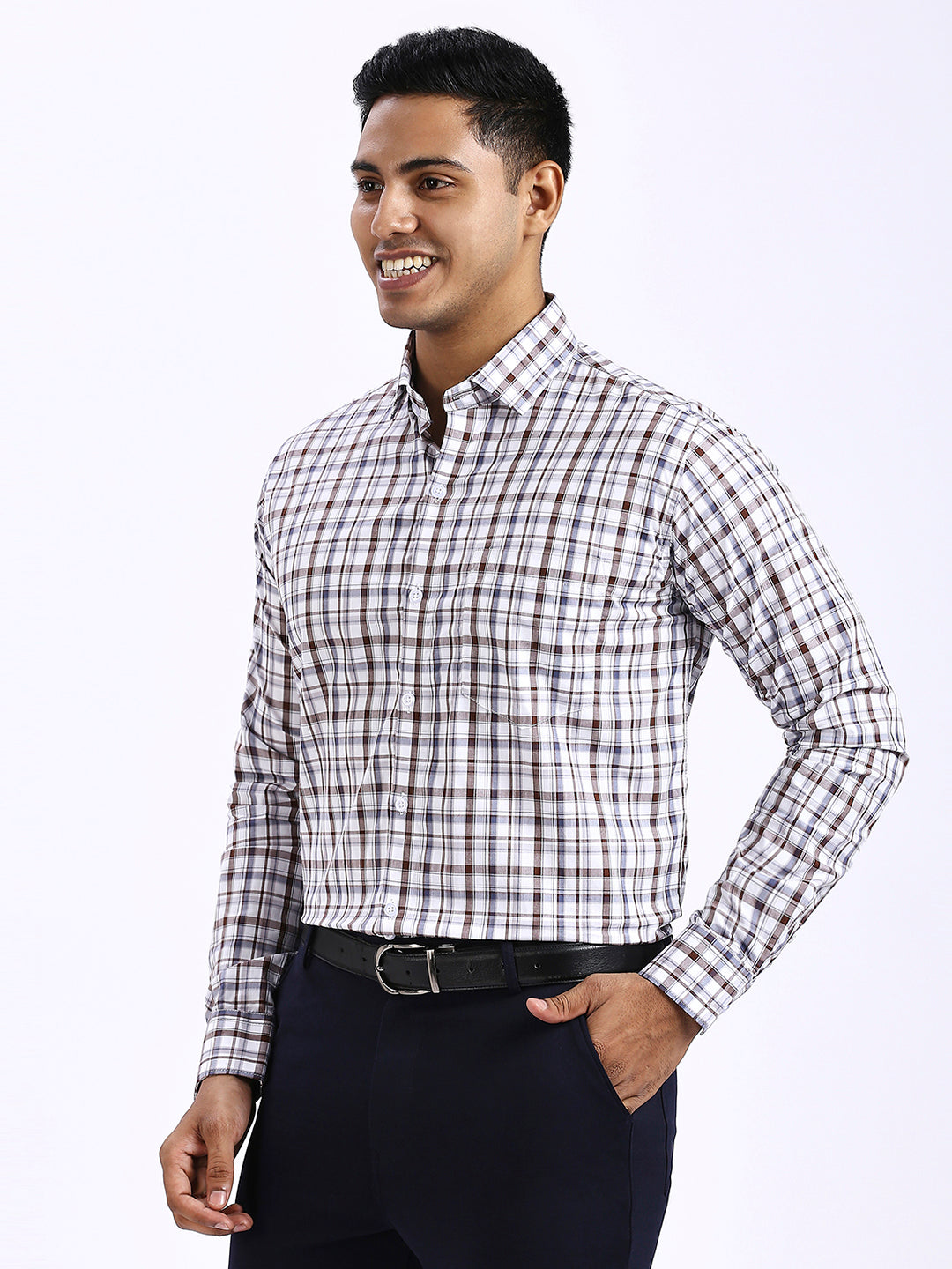 Cope - Slim fit Checkered Shirt