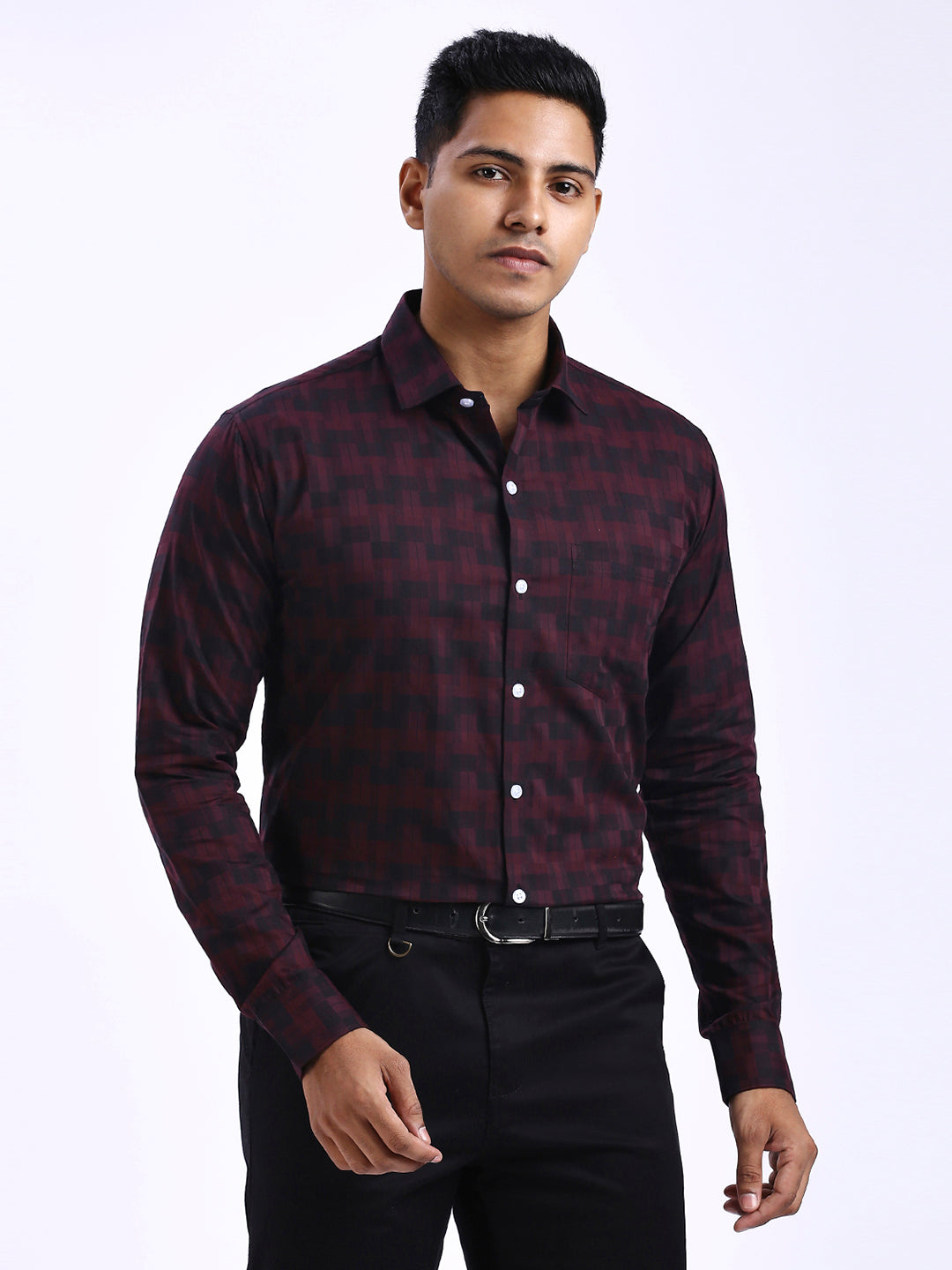 Salter -causal slim fit shirt