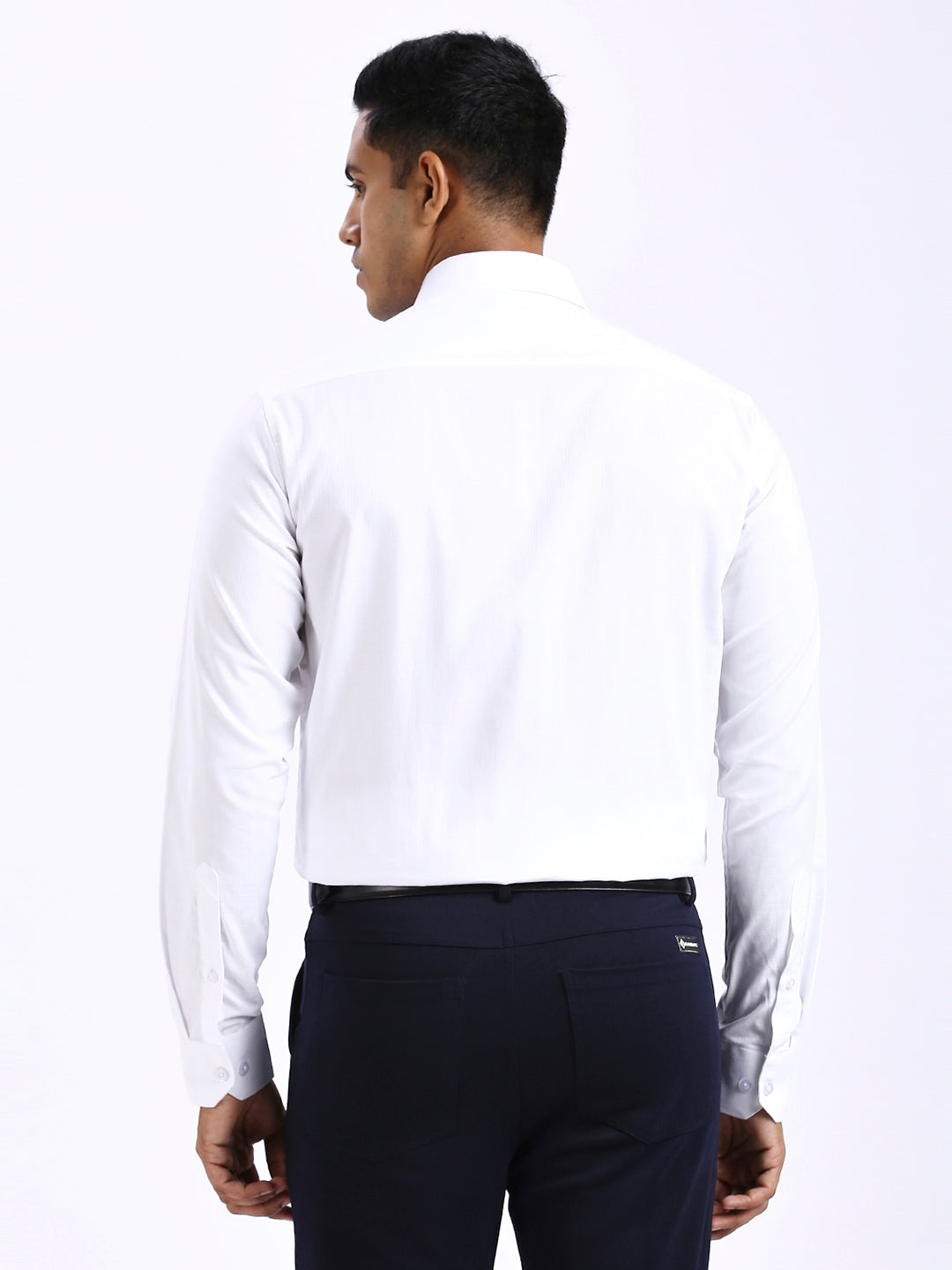 Drex - Self Checks shirt - White