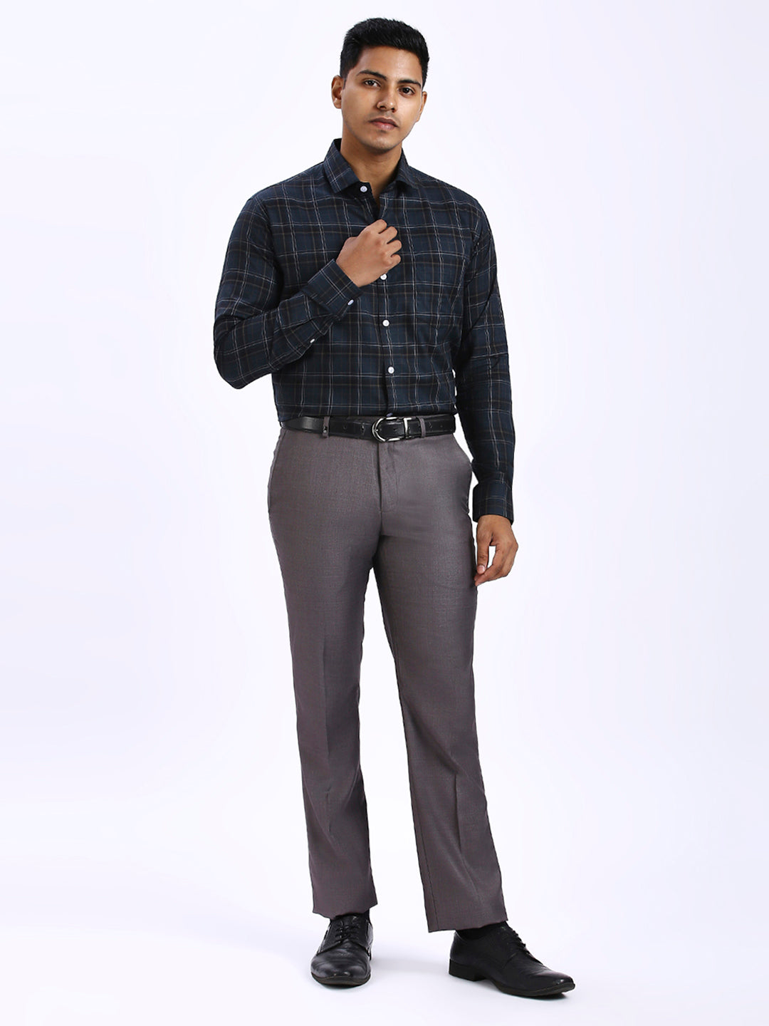 Cole - Slim fit Checkered Shirt