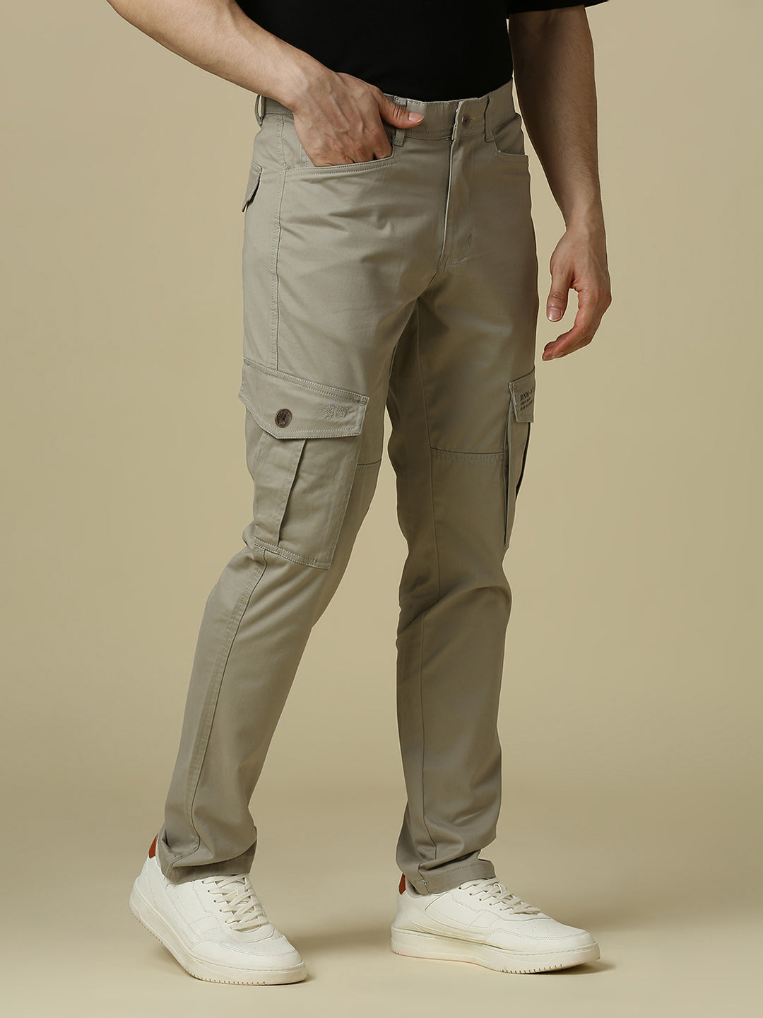 Power Cargo Pants - Beige