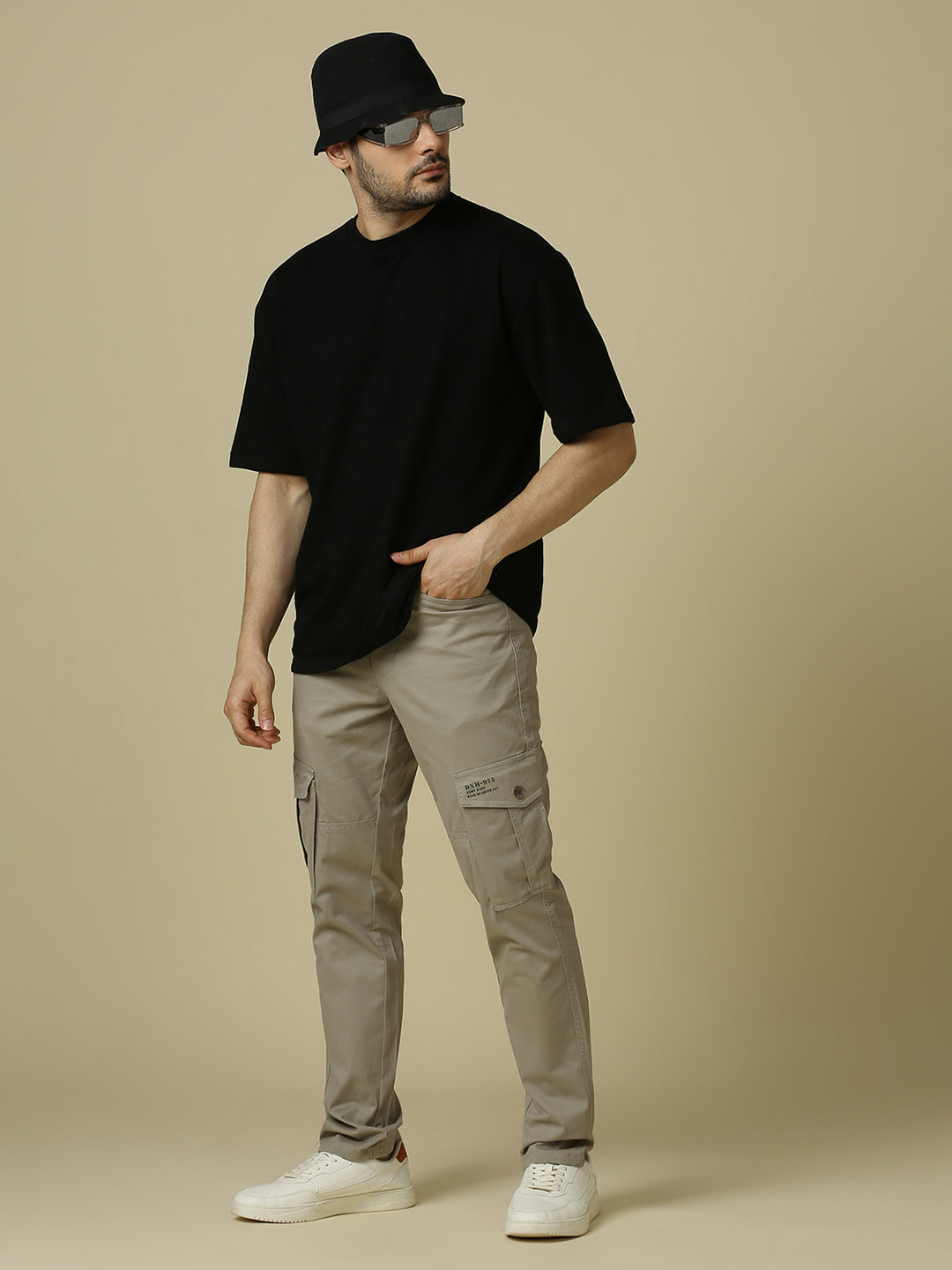 Power Cargo Pants - Beige