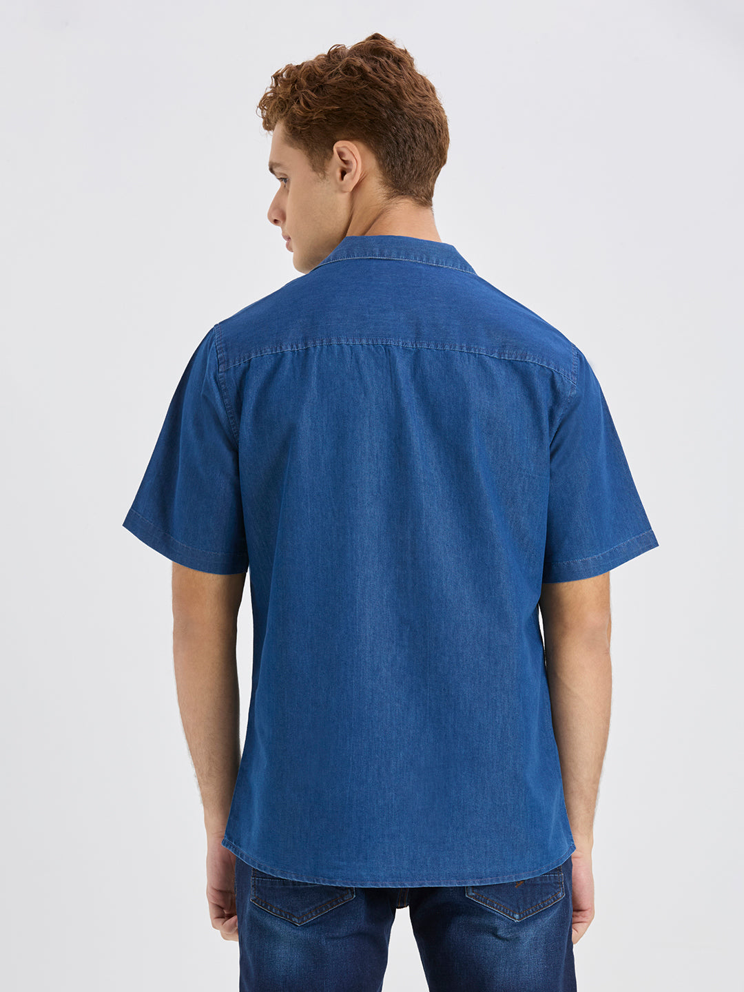 Raw Indigo Denim Shirt