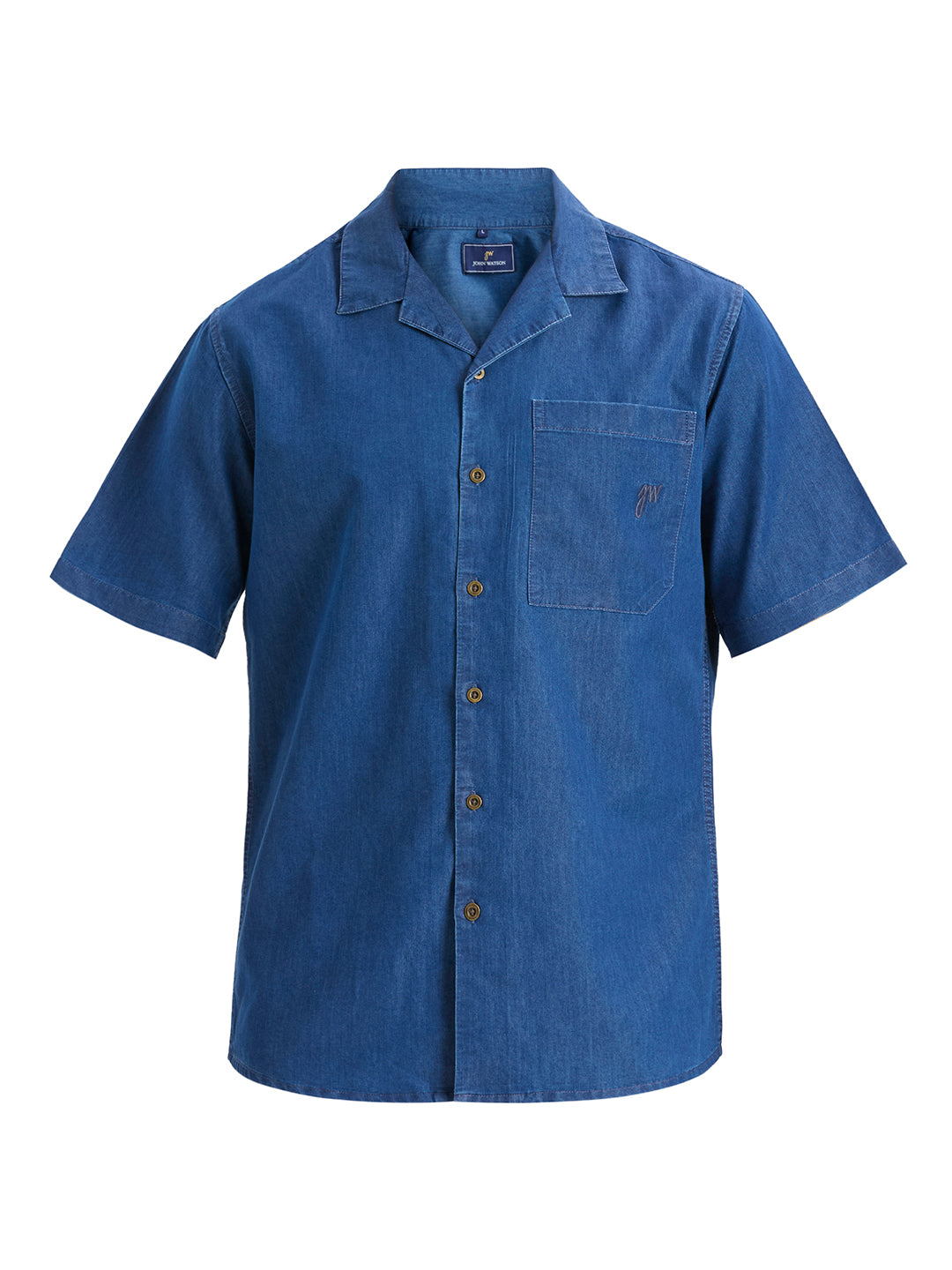 Raw Indigo Denim Shirt