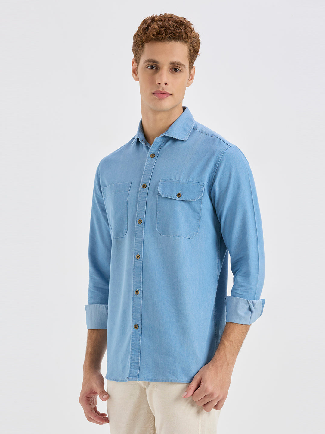 Powder Route Denim Shirt