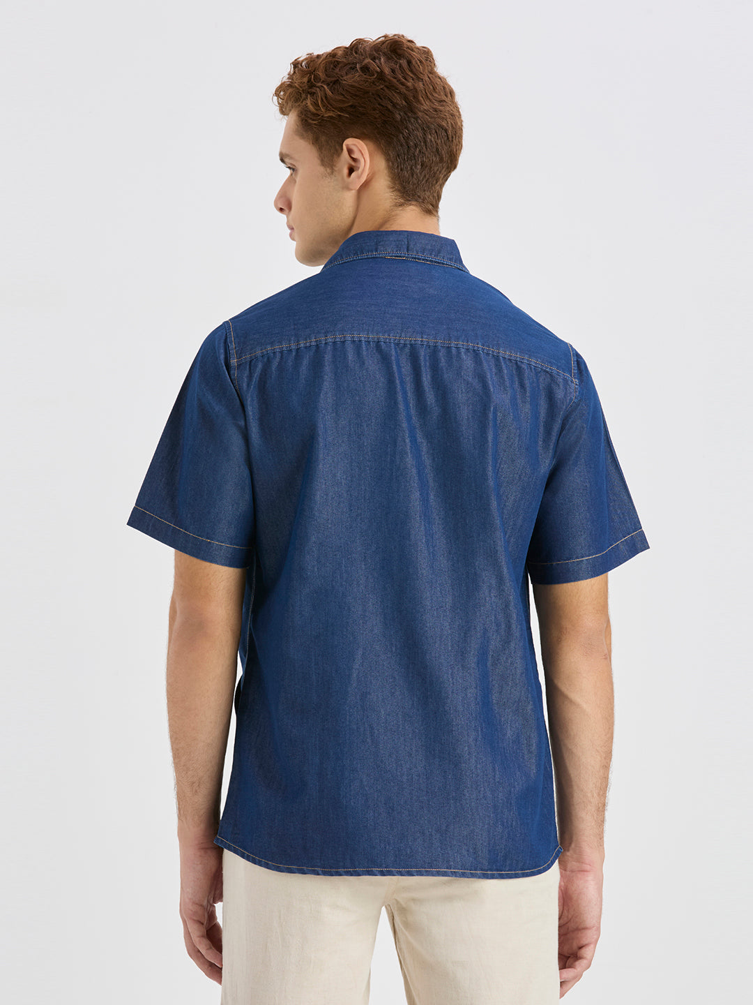 Midnight Utility Denim Shirt
