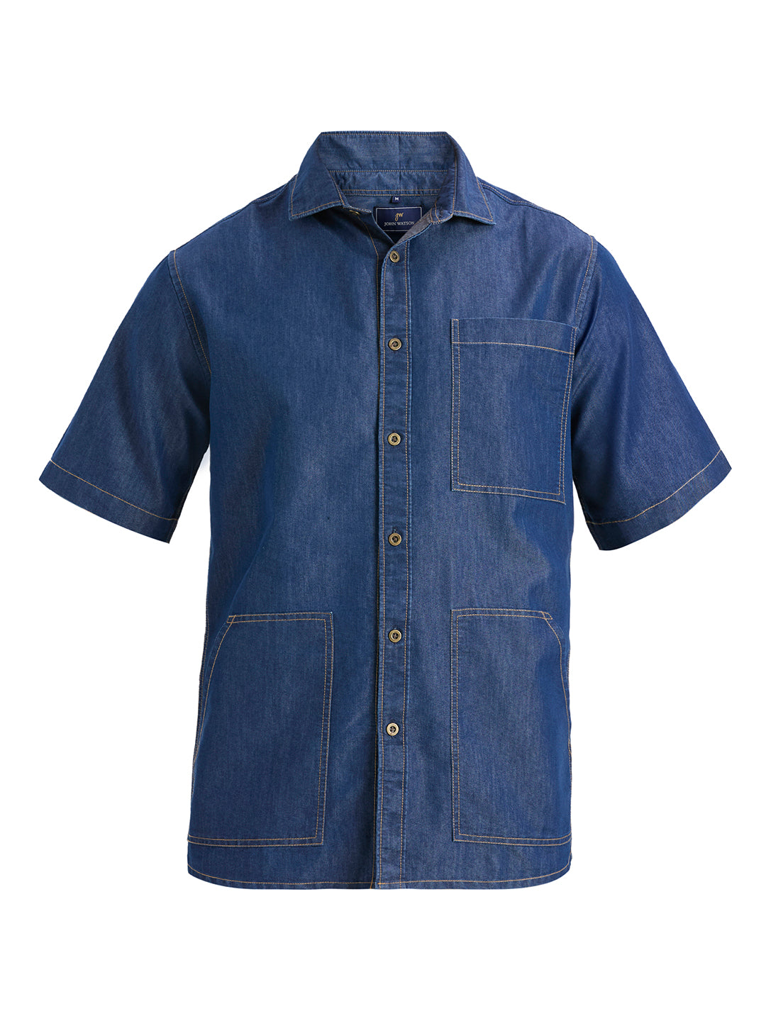 Midnight Utility Denim Shirt