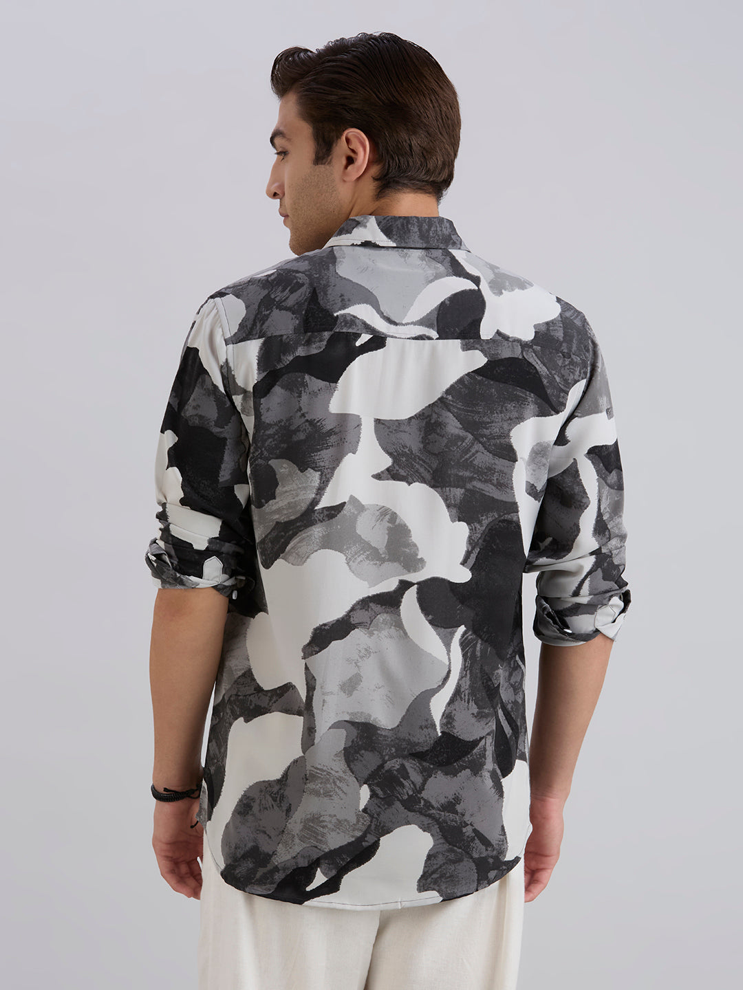 Lucid Printed Shirt - Black
