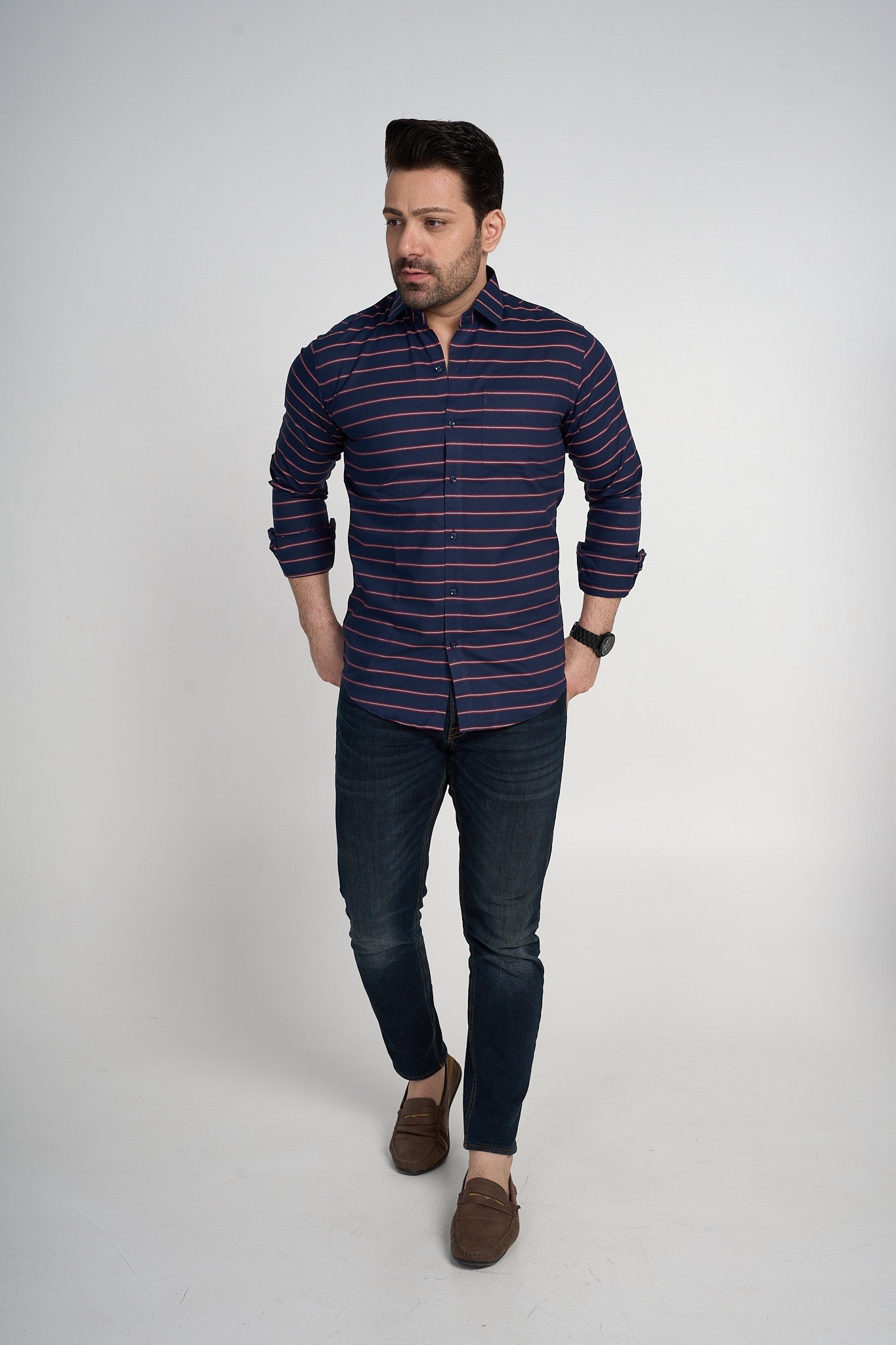 Cynon - Stripe Shirt