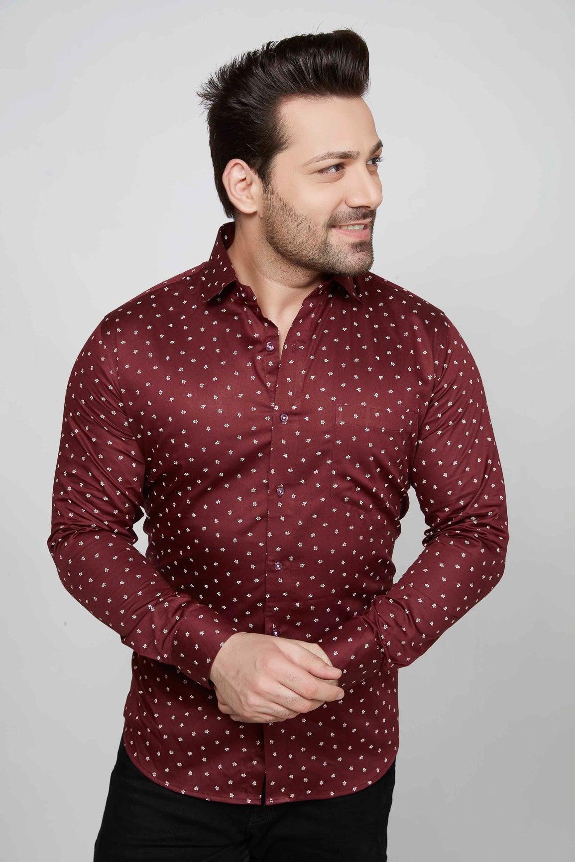 Ash - Printed Men Shirt - John Watson