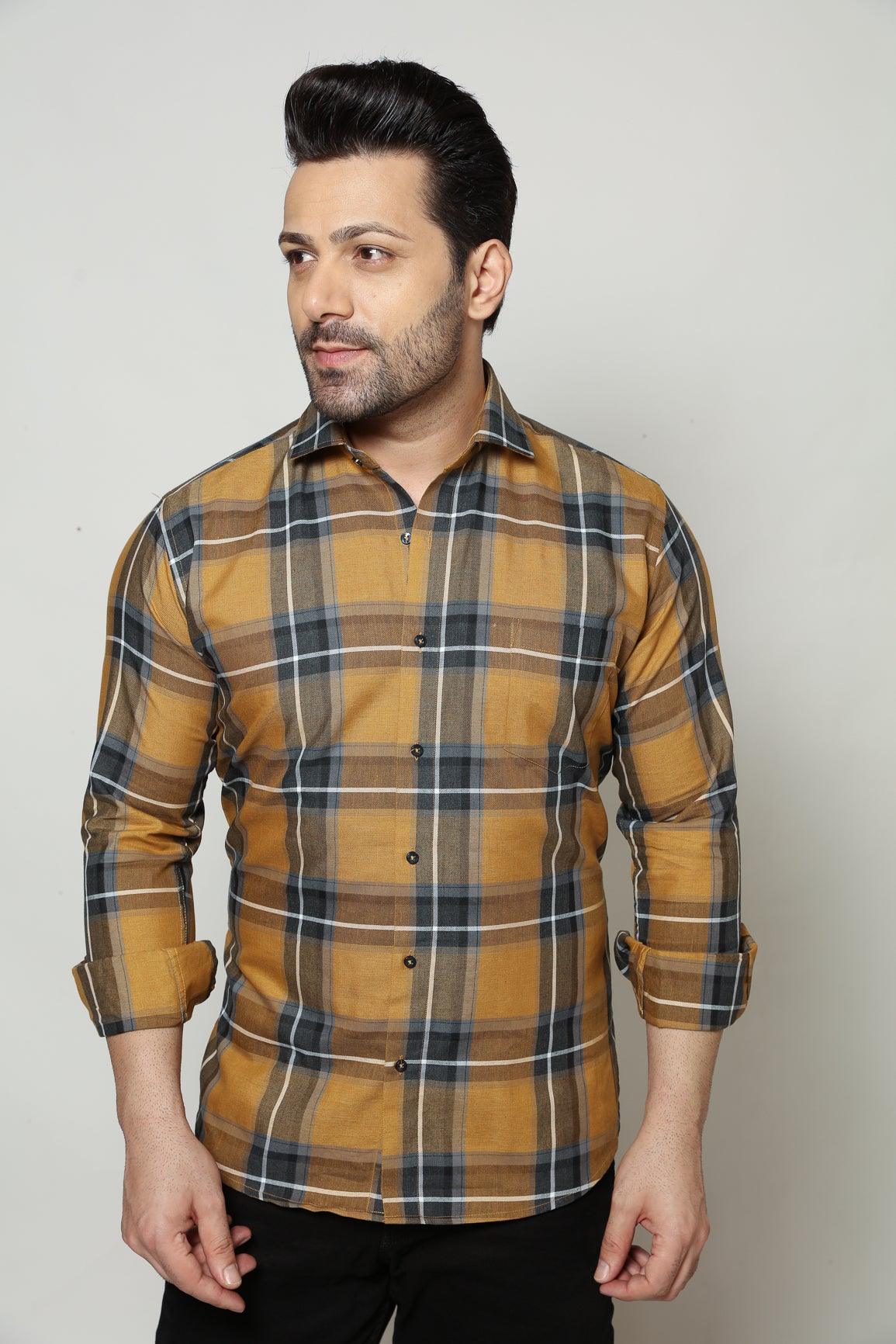 Alfie - Checkered Slim fit Shirt - John Watson