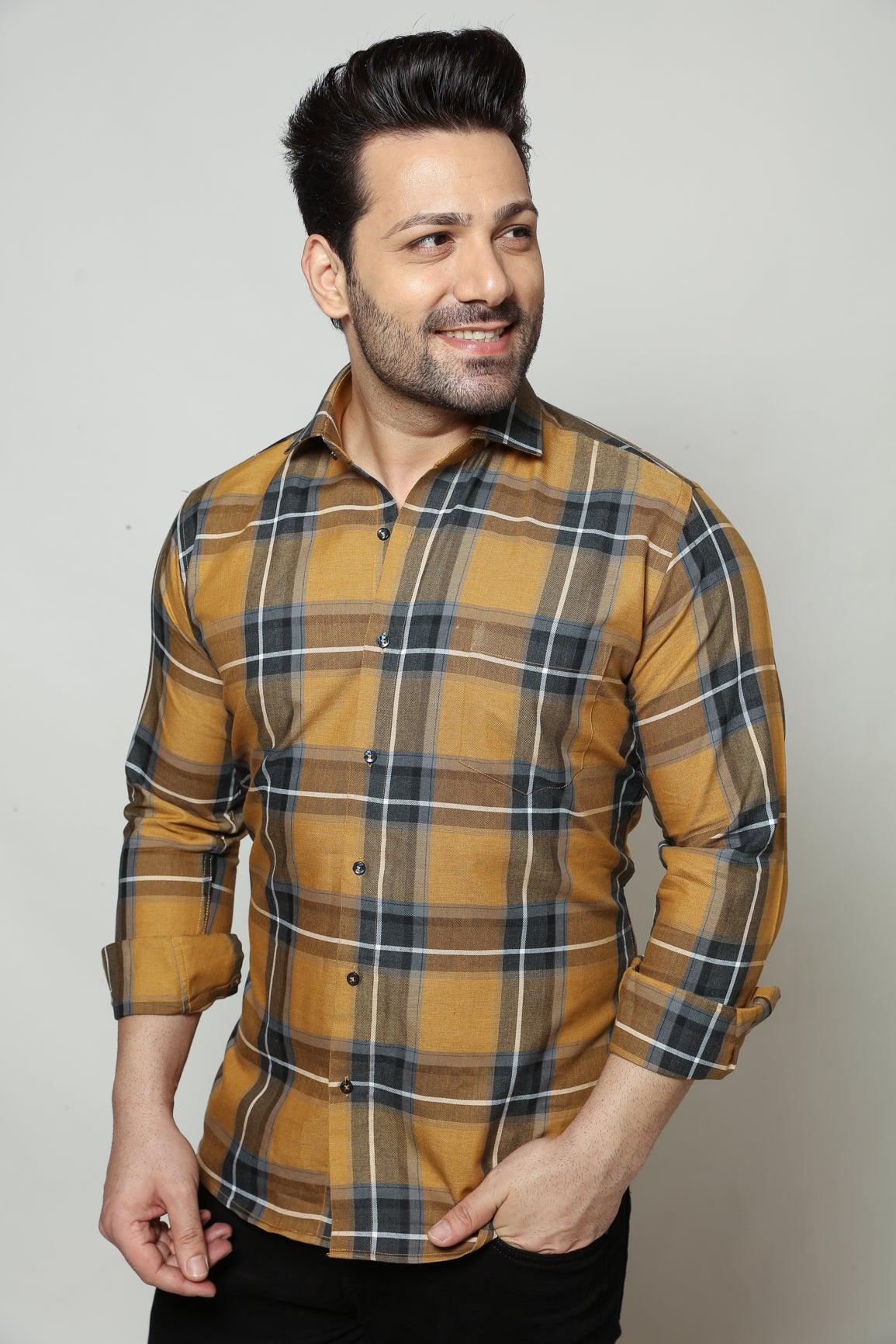 Alfie - Checkered Slim fit Shirt - John Watson