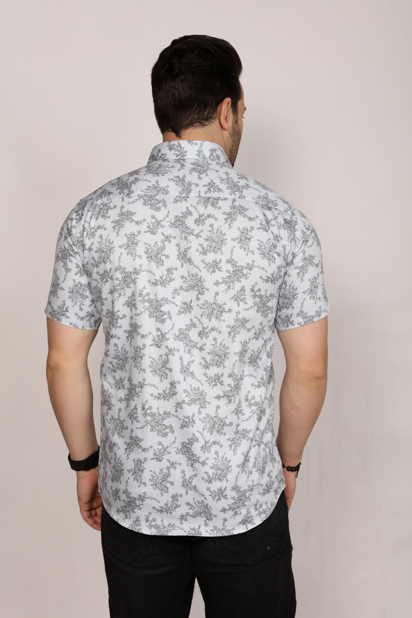 Dunwich - printed half sleeves shirt - John Watson