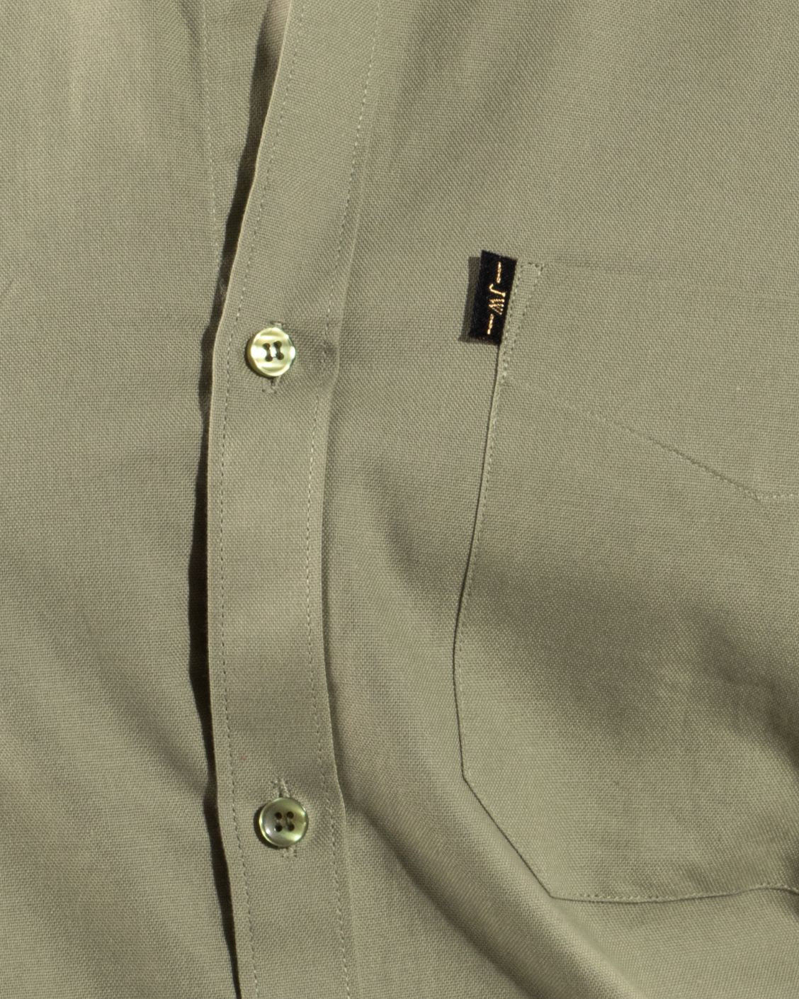 Jazz Green - Oxford Half-Sleeve Slim-Fit Shirt - John Watson