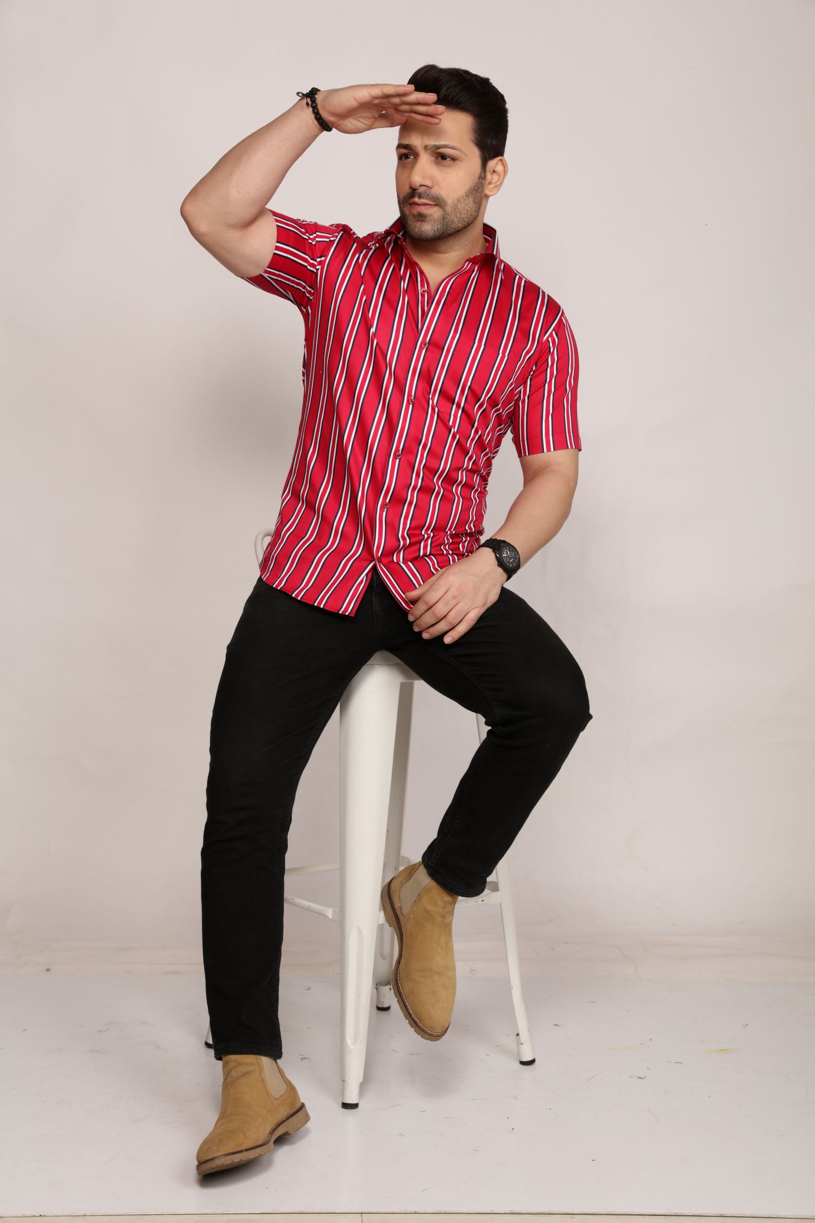 Sheringham - Printed half sleeve - John Watson