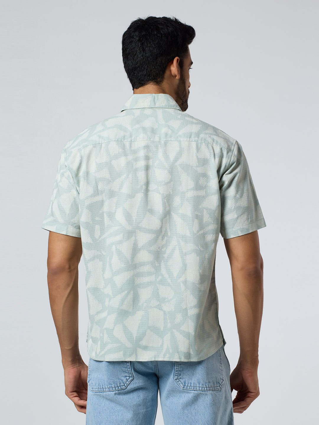 Delta Half-Sleeves shirt - Green