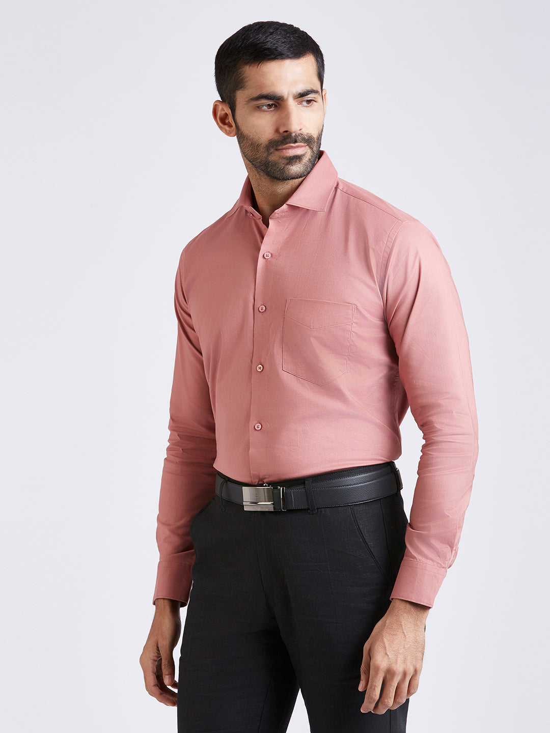 Wayfarer's Pink - Oxford slim fit shirt