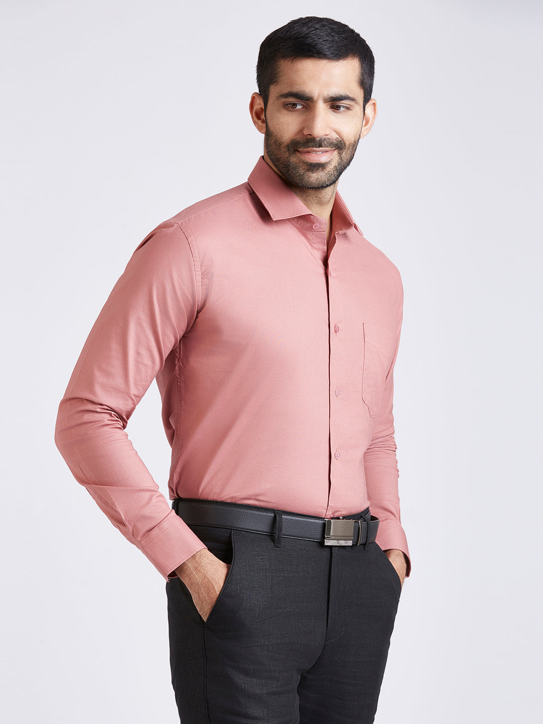 Wayfarer's Pink - Oxford slim fit shirt