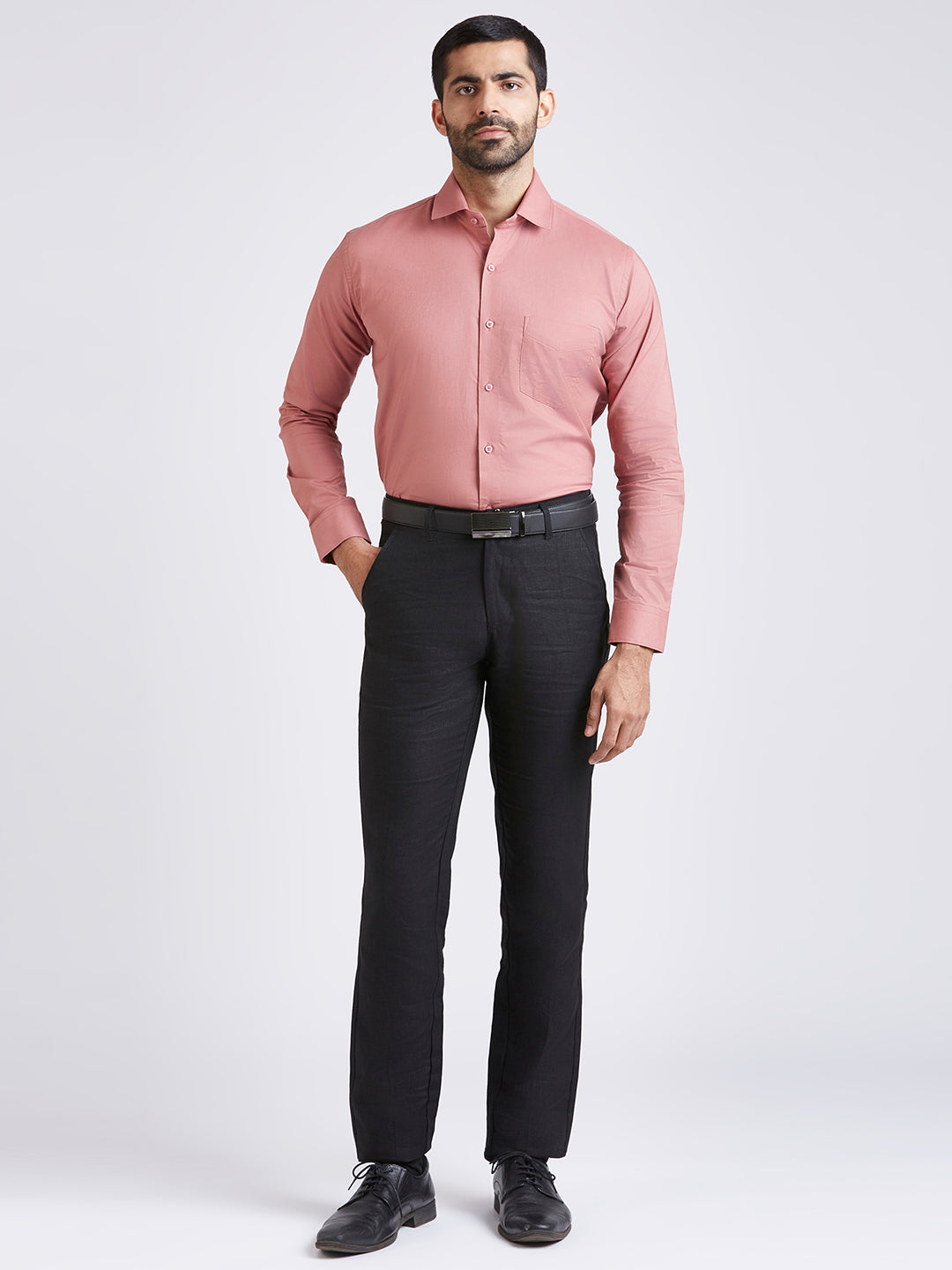 Wayfarer's Pink - Oxford slim fit shirt