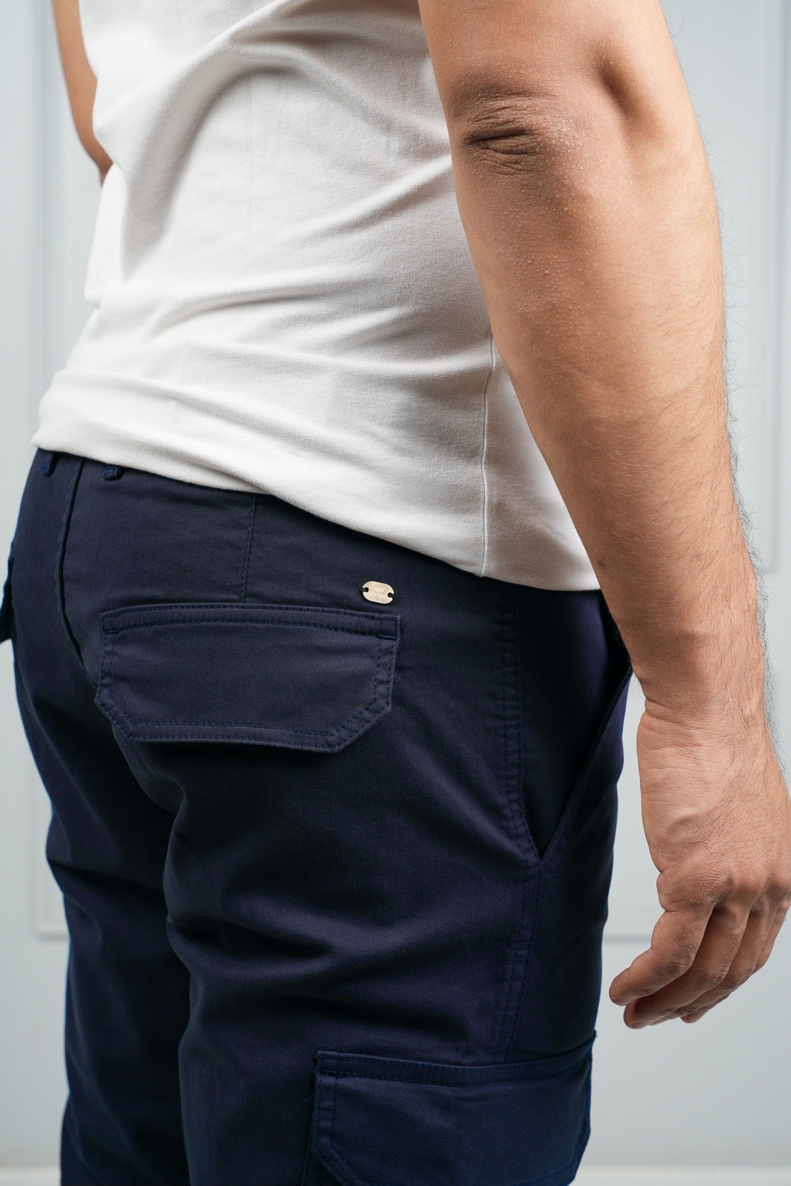 Essentials Cargo Pants - Navy Blue