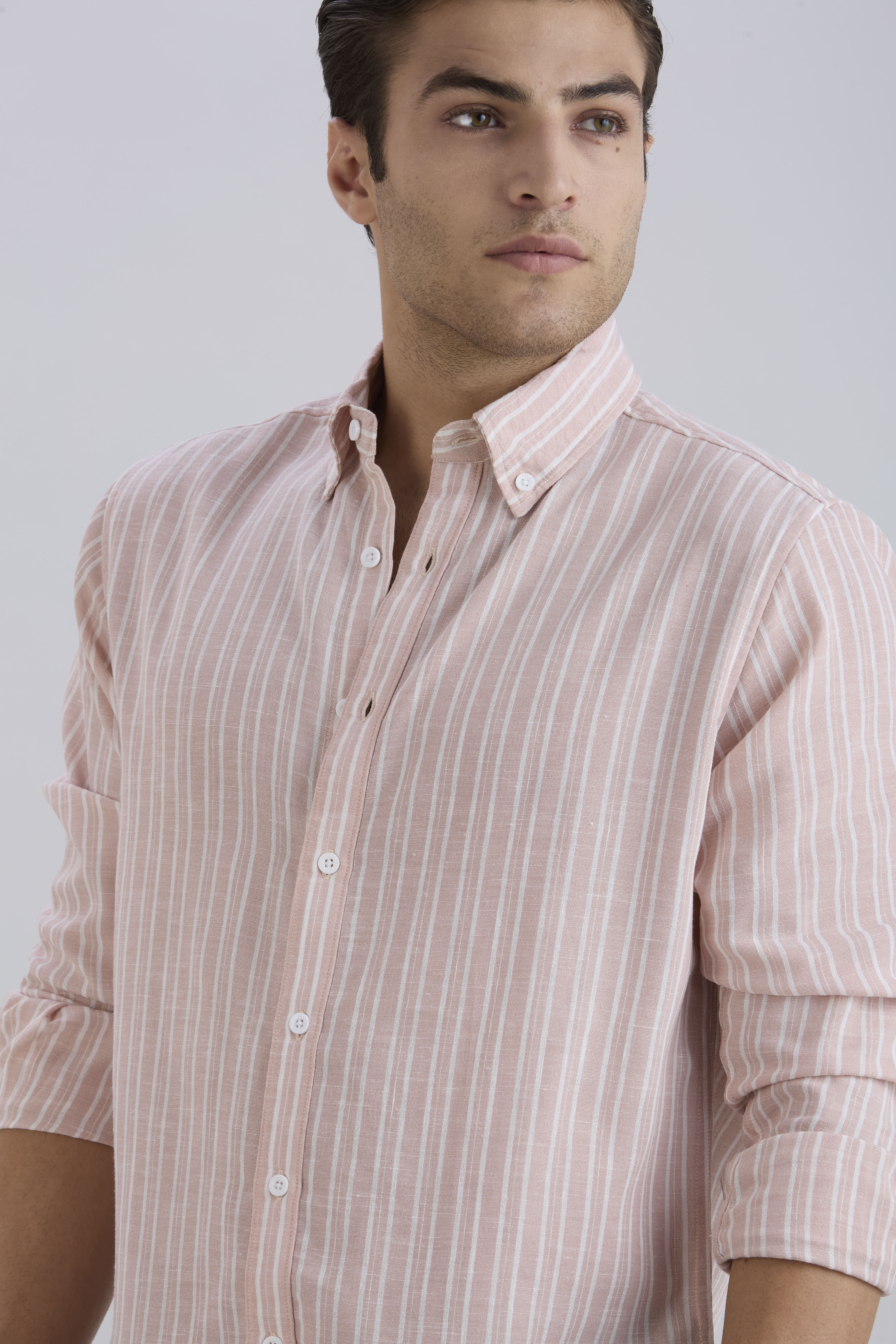Horizon Stripes Shirt - Pink