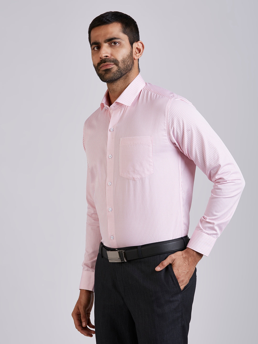 Classic Stripe shirt - Pink