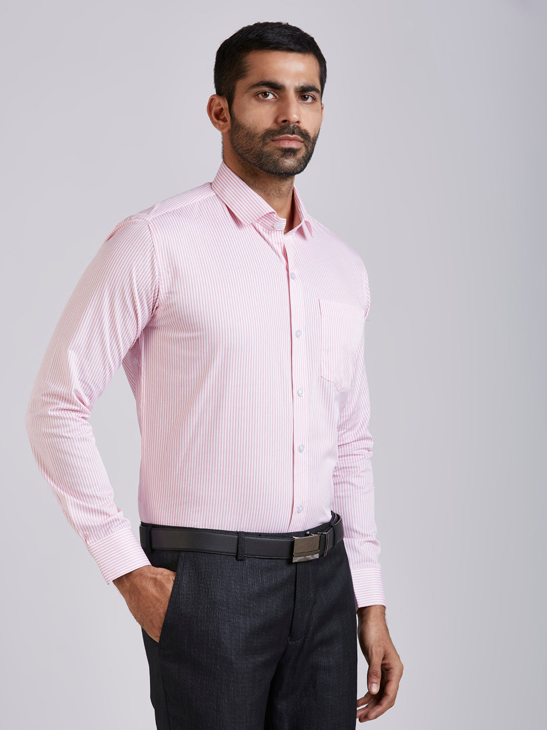 Classic Stripe shirt - Pink