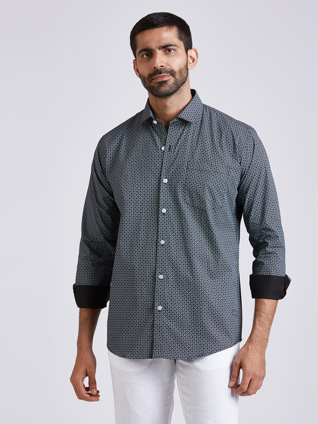 Clark - Printed Mens Shirt