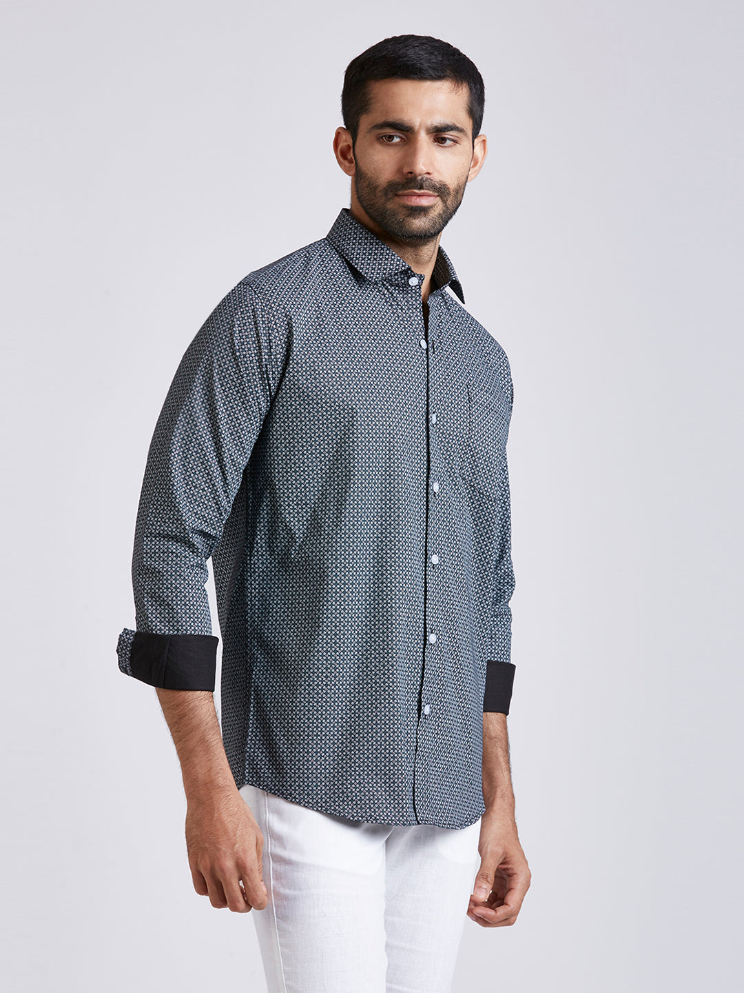 Clark - Printed Mens Shirt