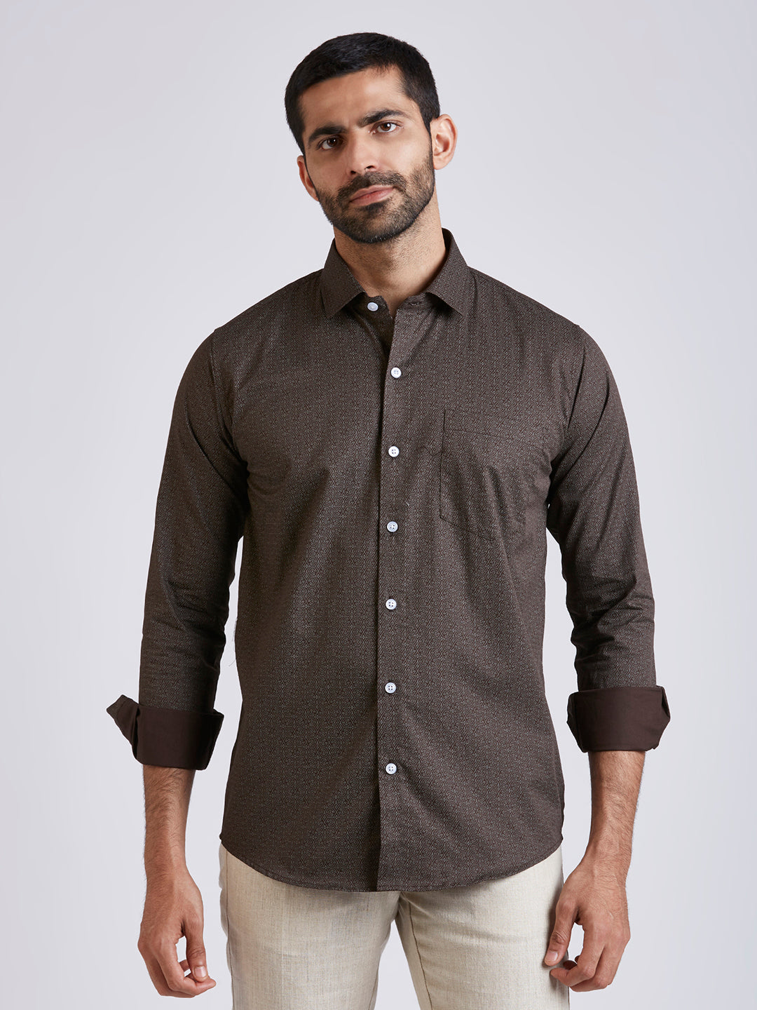 ZENU - Printed Mens Shirt