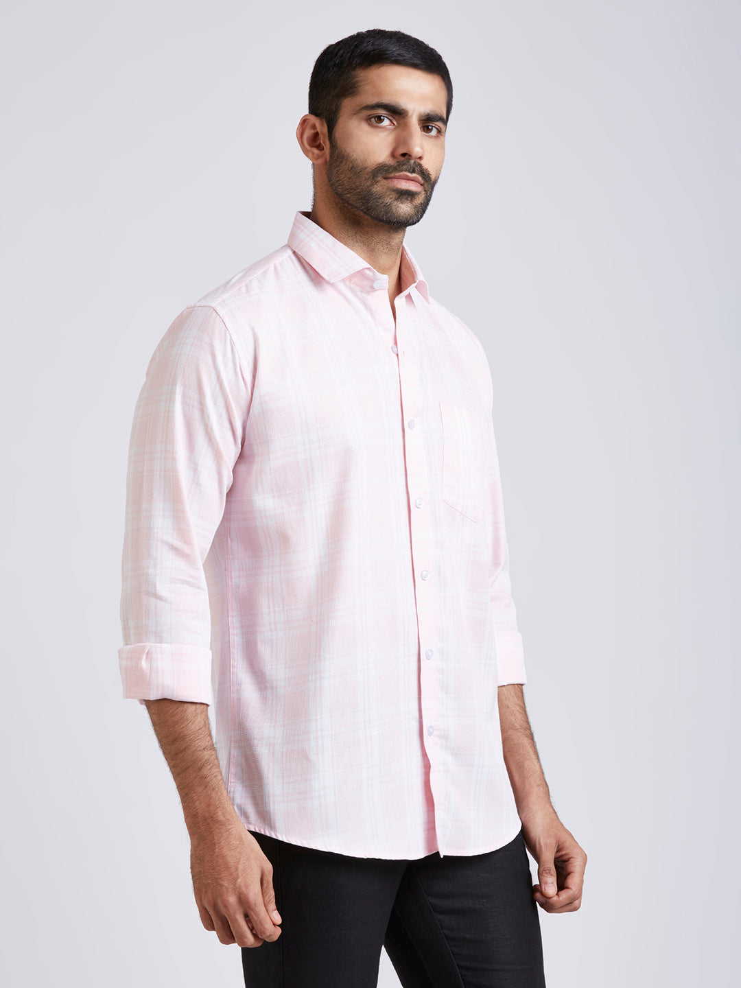 Lomb - Slim fit Checkered Shirt