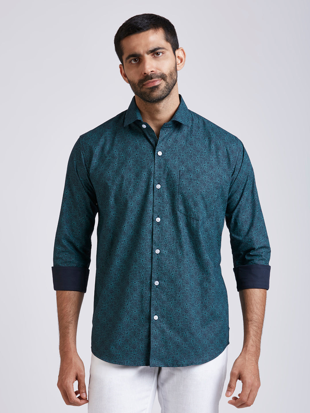 Calc - Printed Mens Shirt