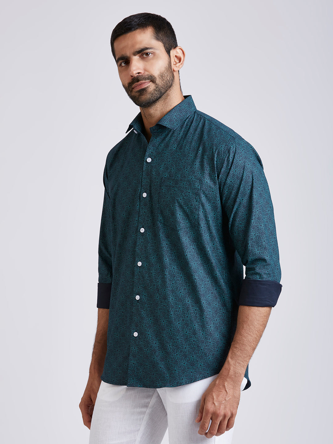 Calc - Printed Mens Shirt