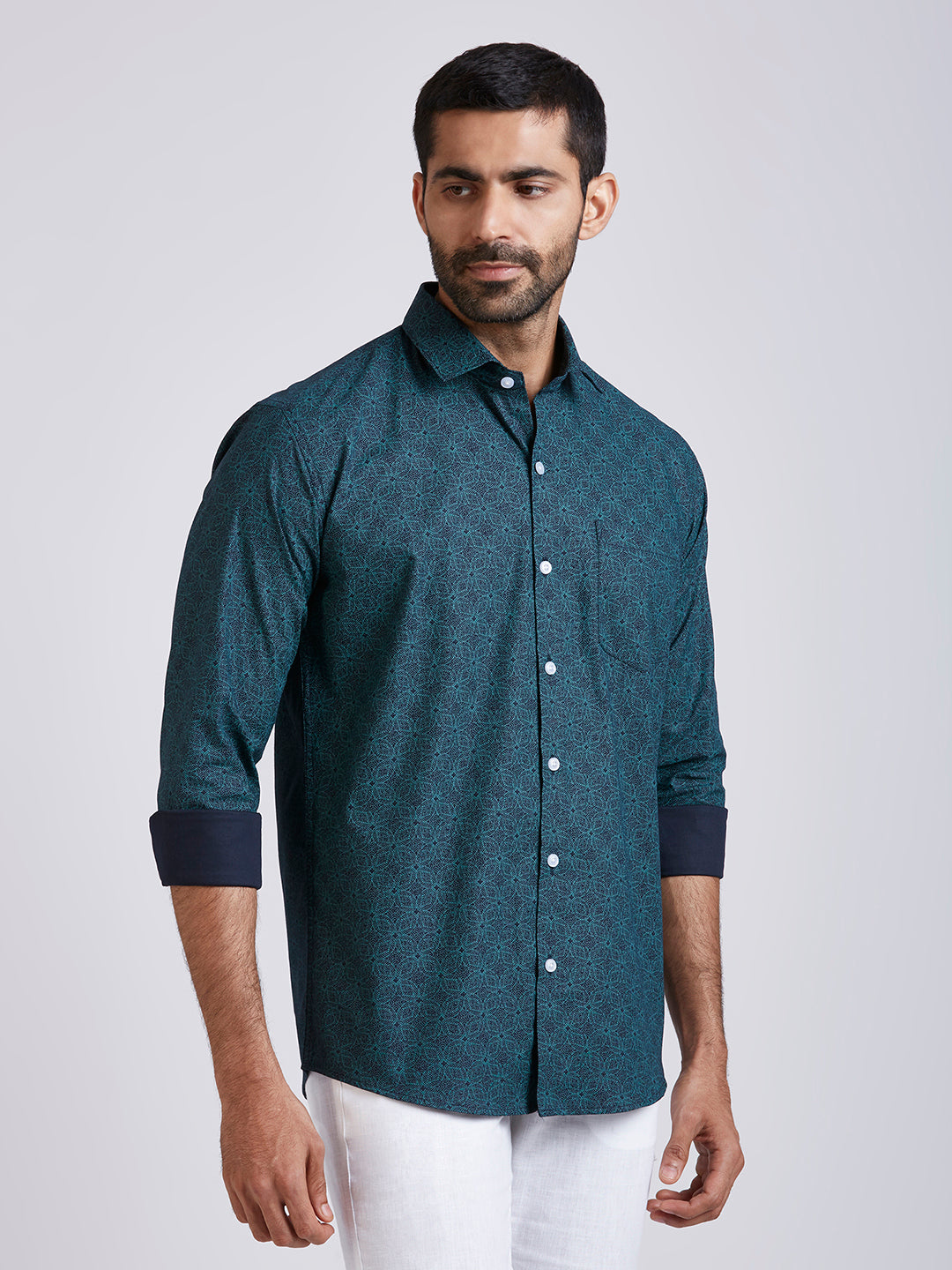 Calc - Printed Mens Shirt