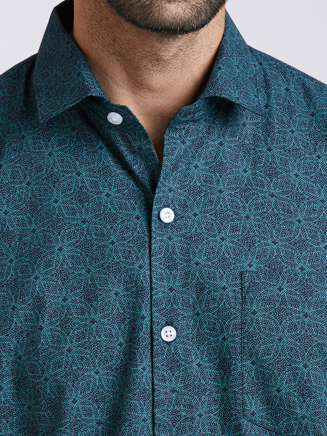 Calc - Printed Mens Shirt