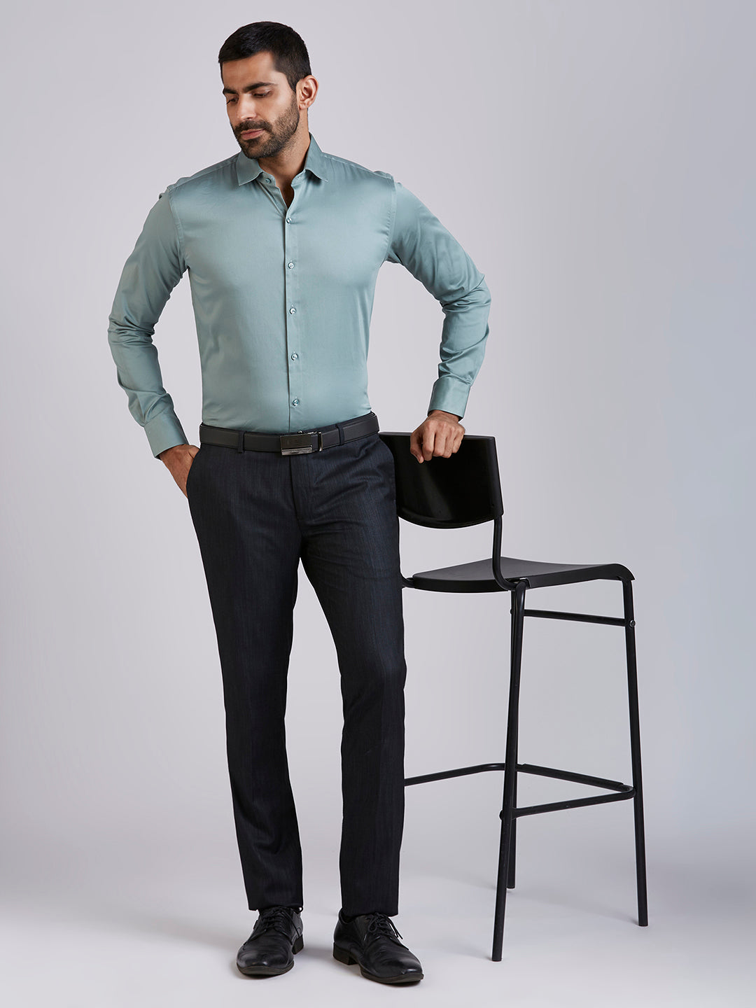 Meridian - Satin Slim Fit Shirt