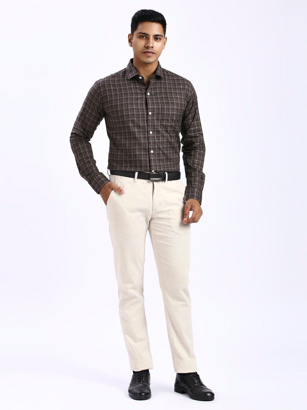 Clin - Slim fit Checkered Shirt