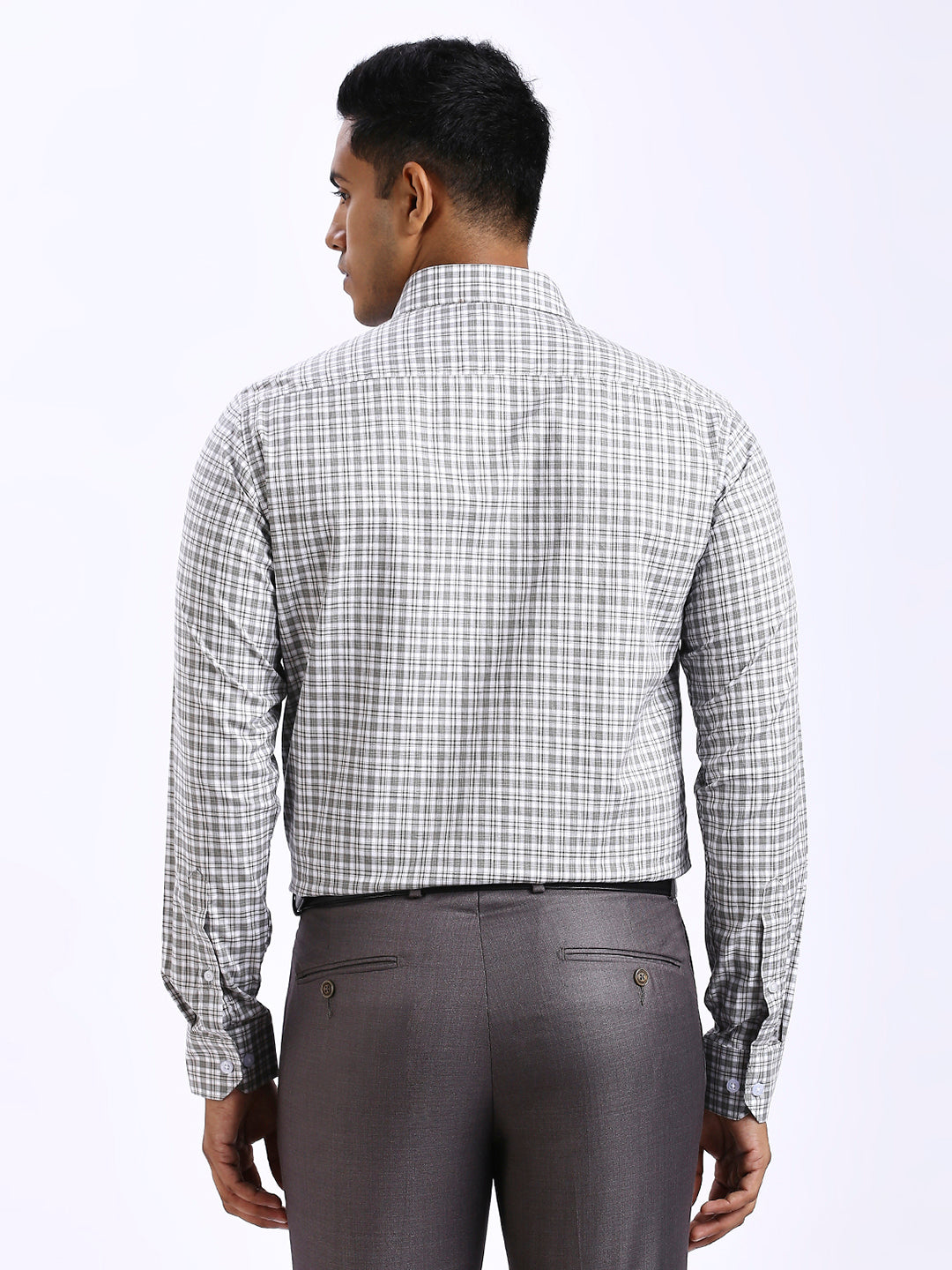 Drion - Slim fit Checkered Shirt