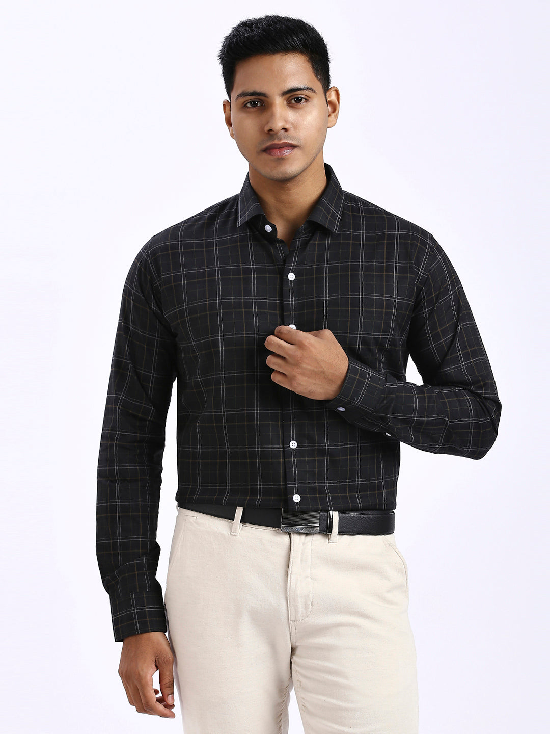 Kano - Slim fit Checkered Shirt