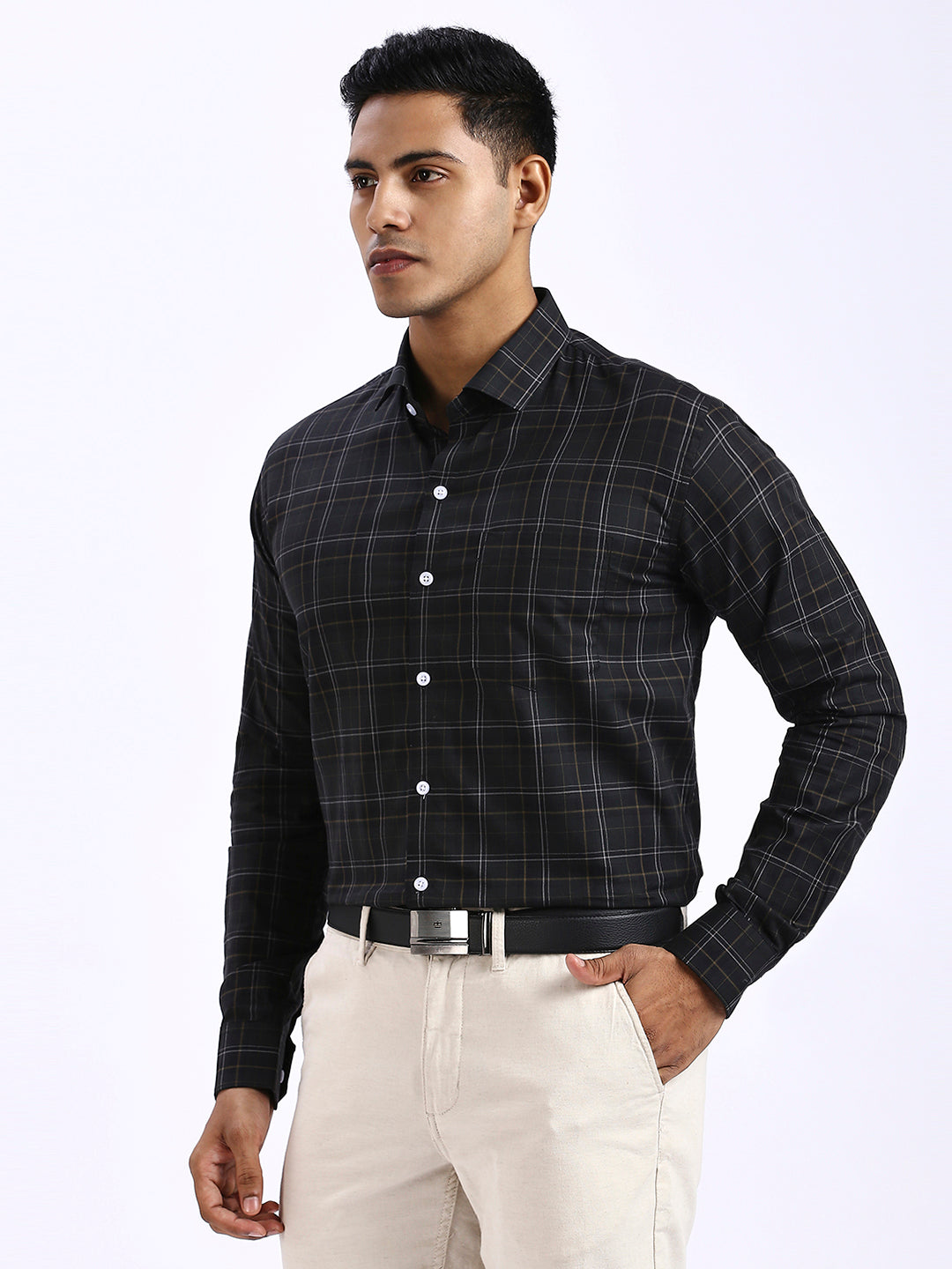 Kano - Slim fit Checkered Shirt