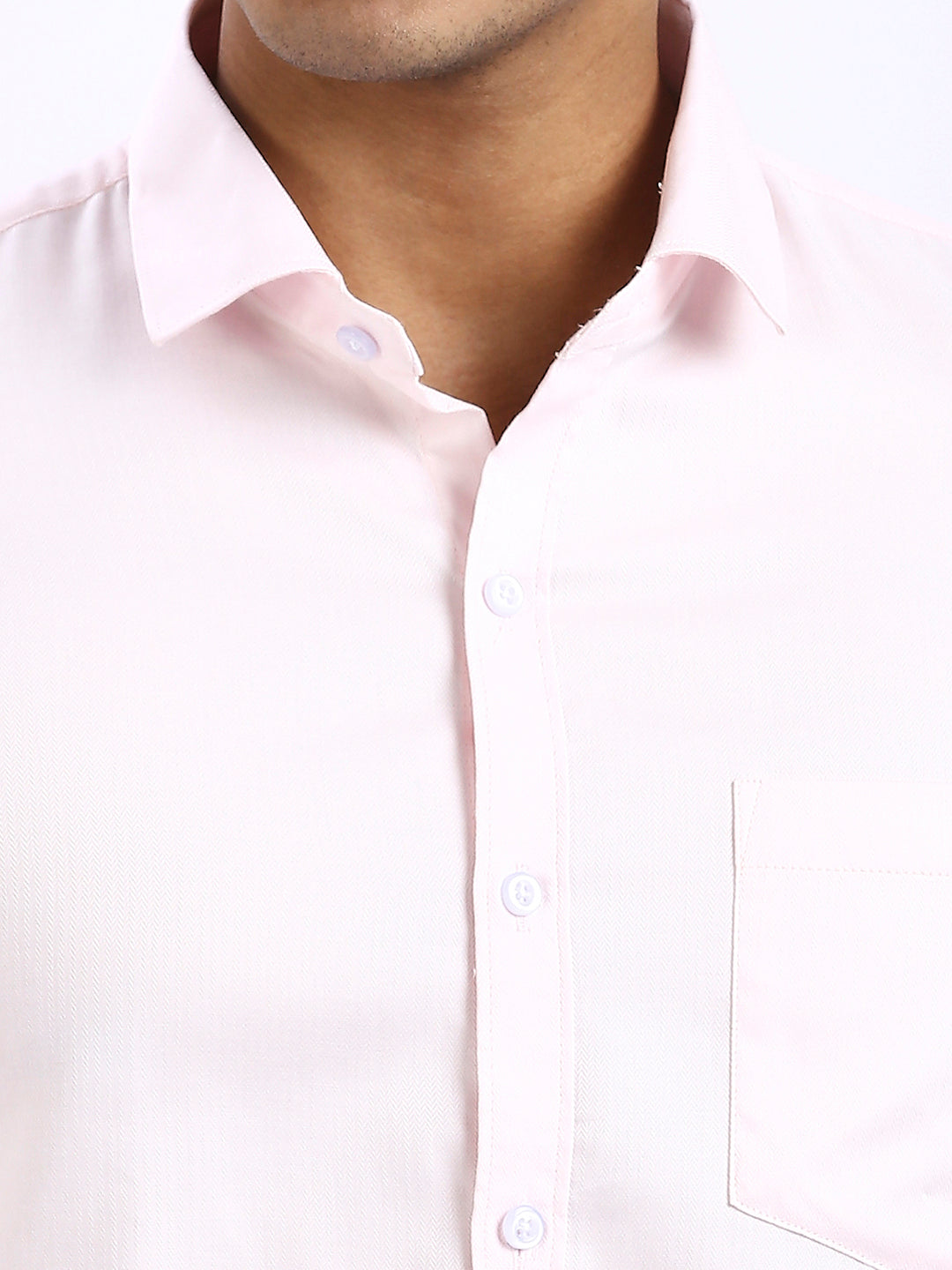 Cleek - Chevron Formal shirt - Pink