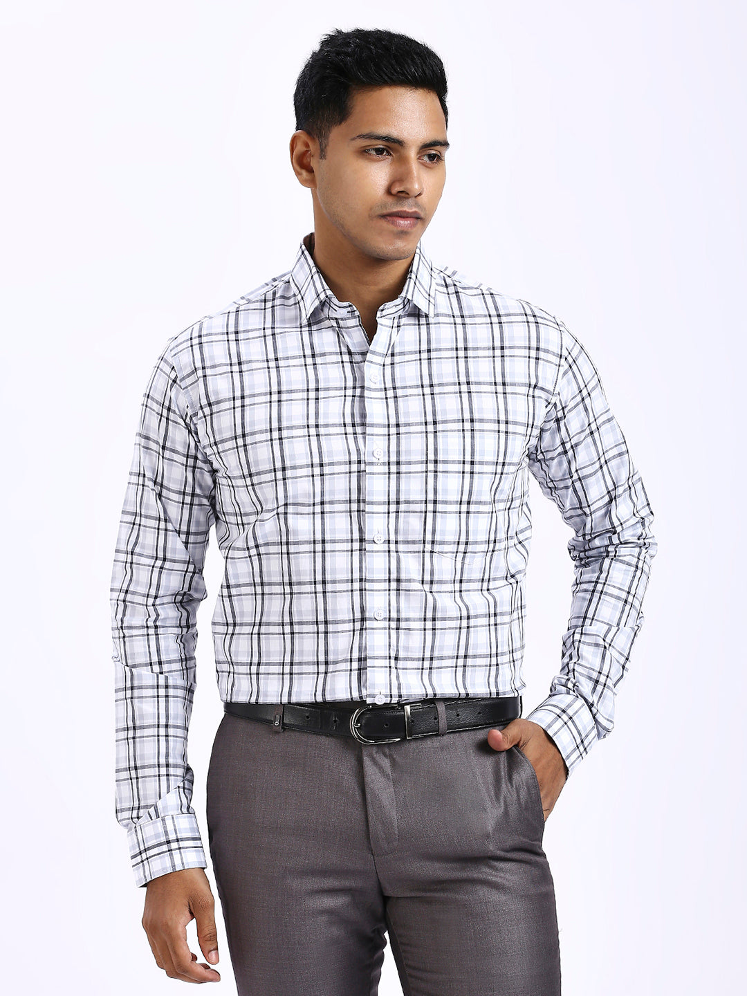 Demi - Slim fit Checkered Shirt