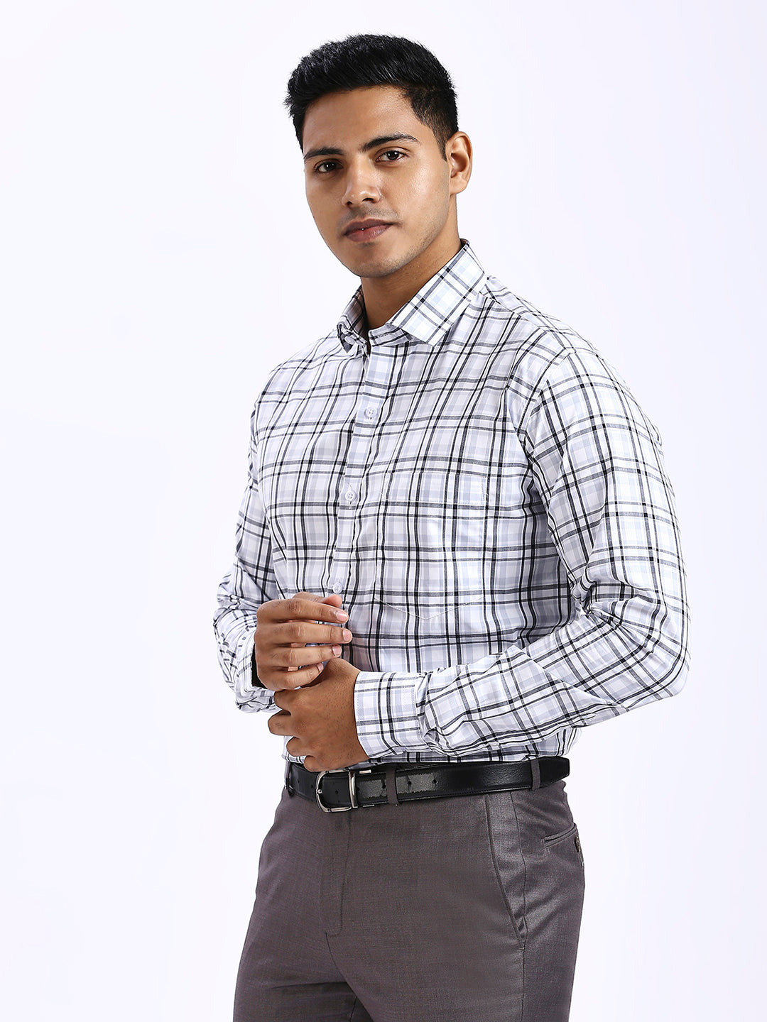 Demi - Slim fit Checkered Shirt